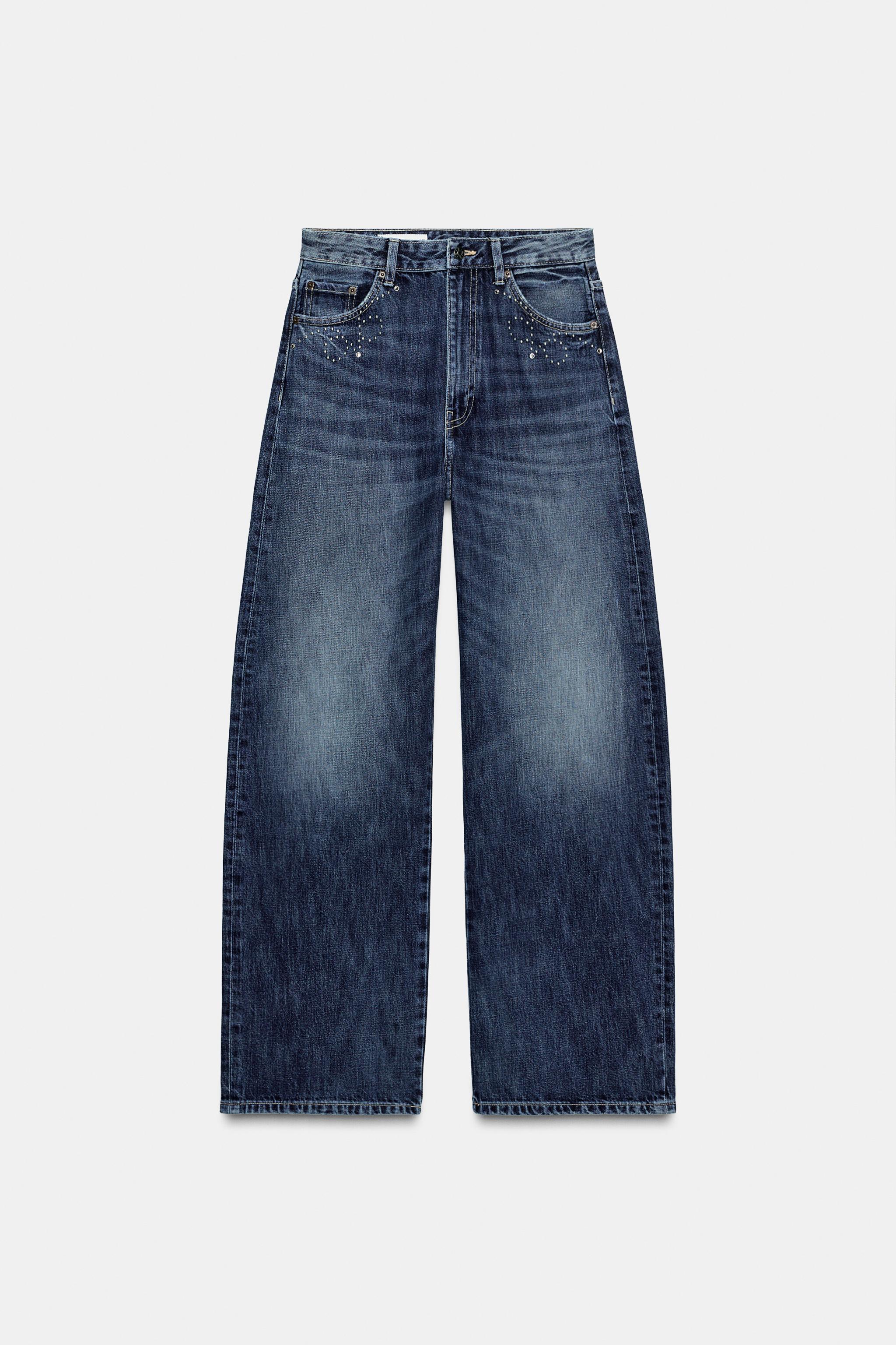 TRF Studded Jeans