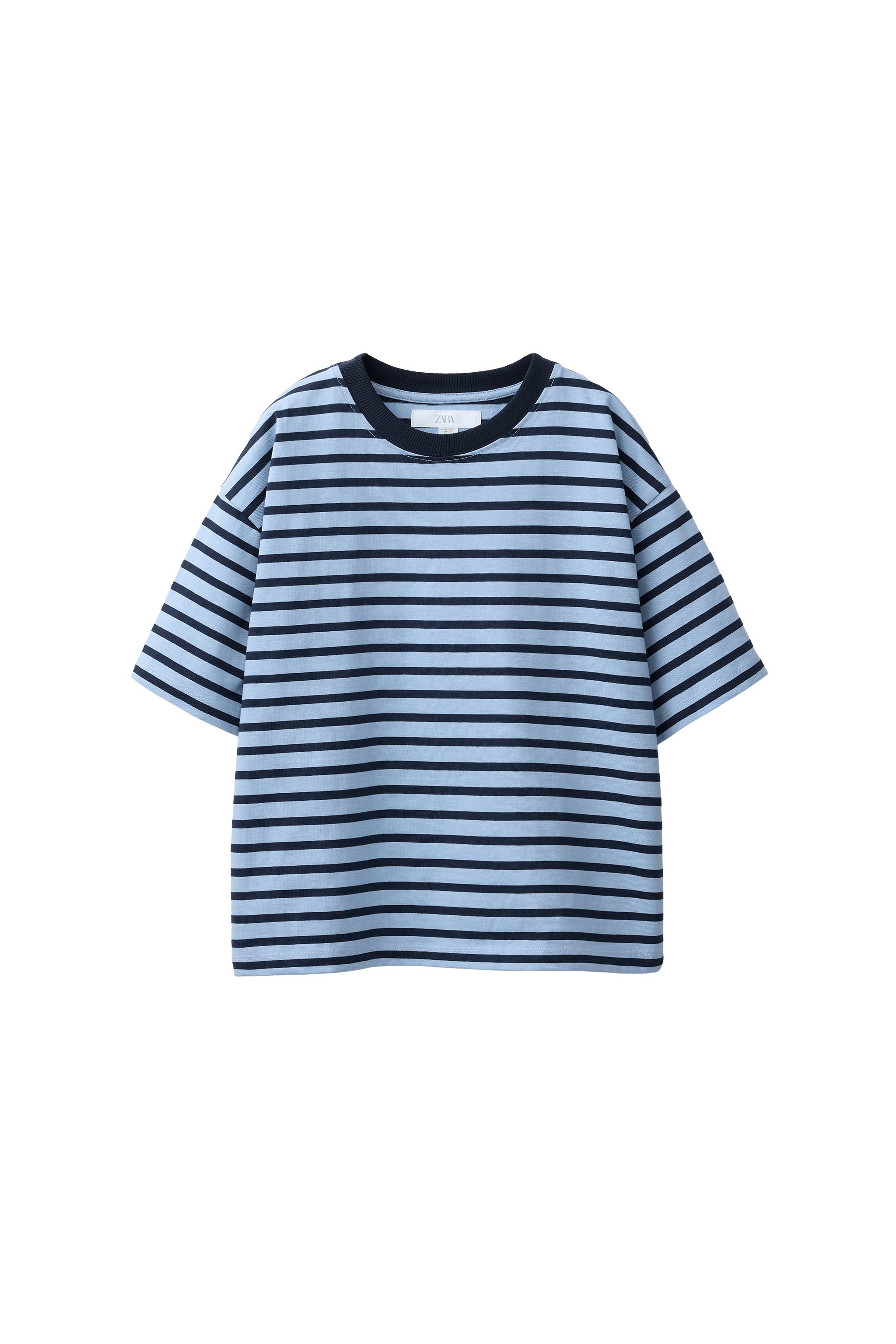 Striped heavy t-shirt