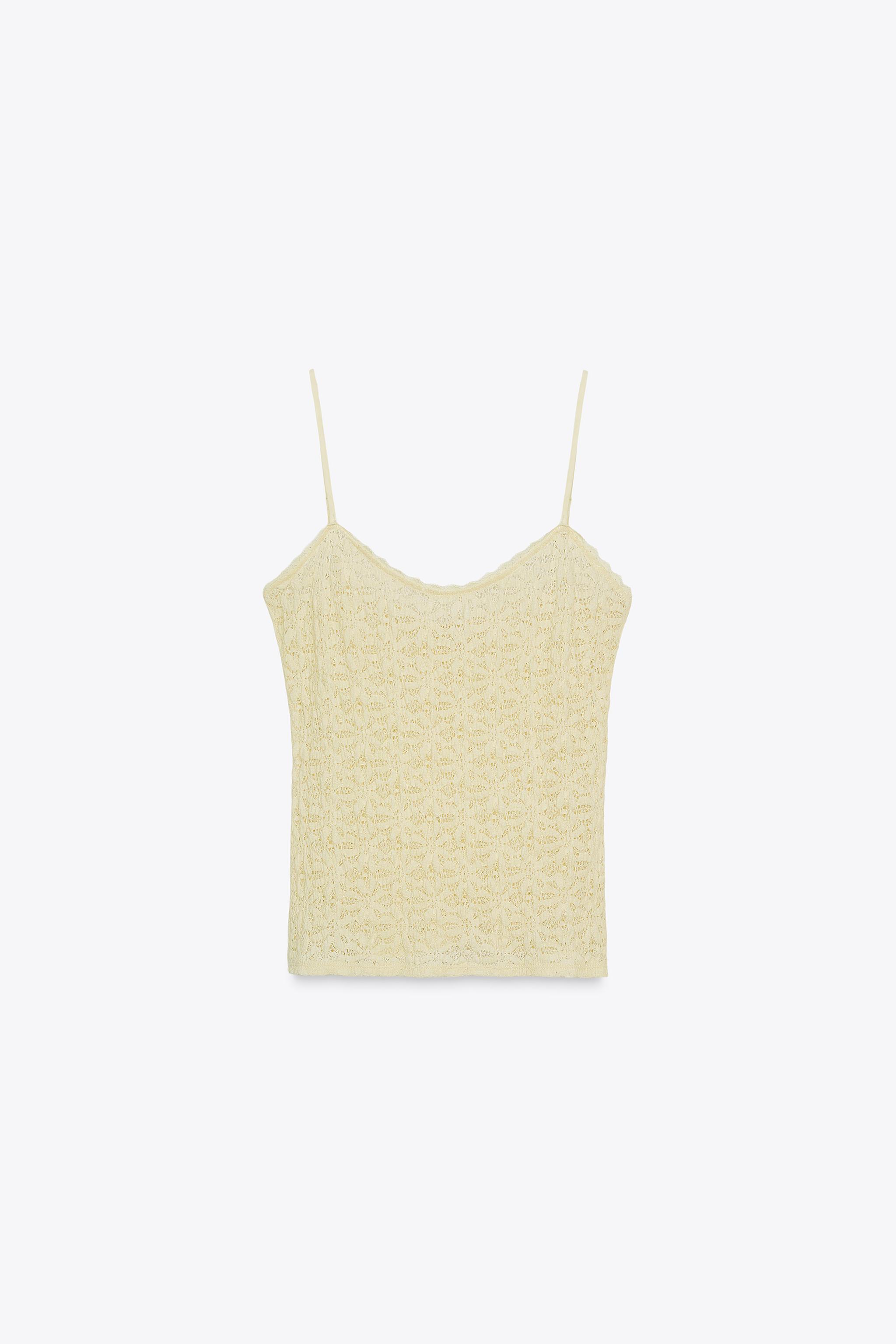 Lace Strap Top