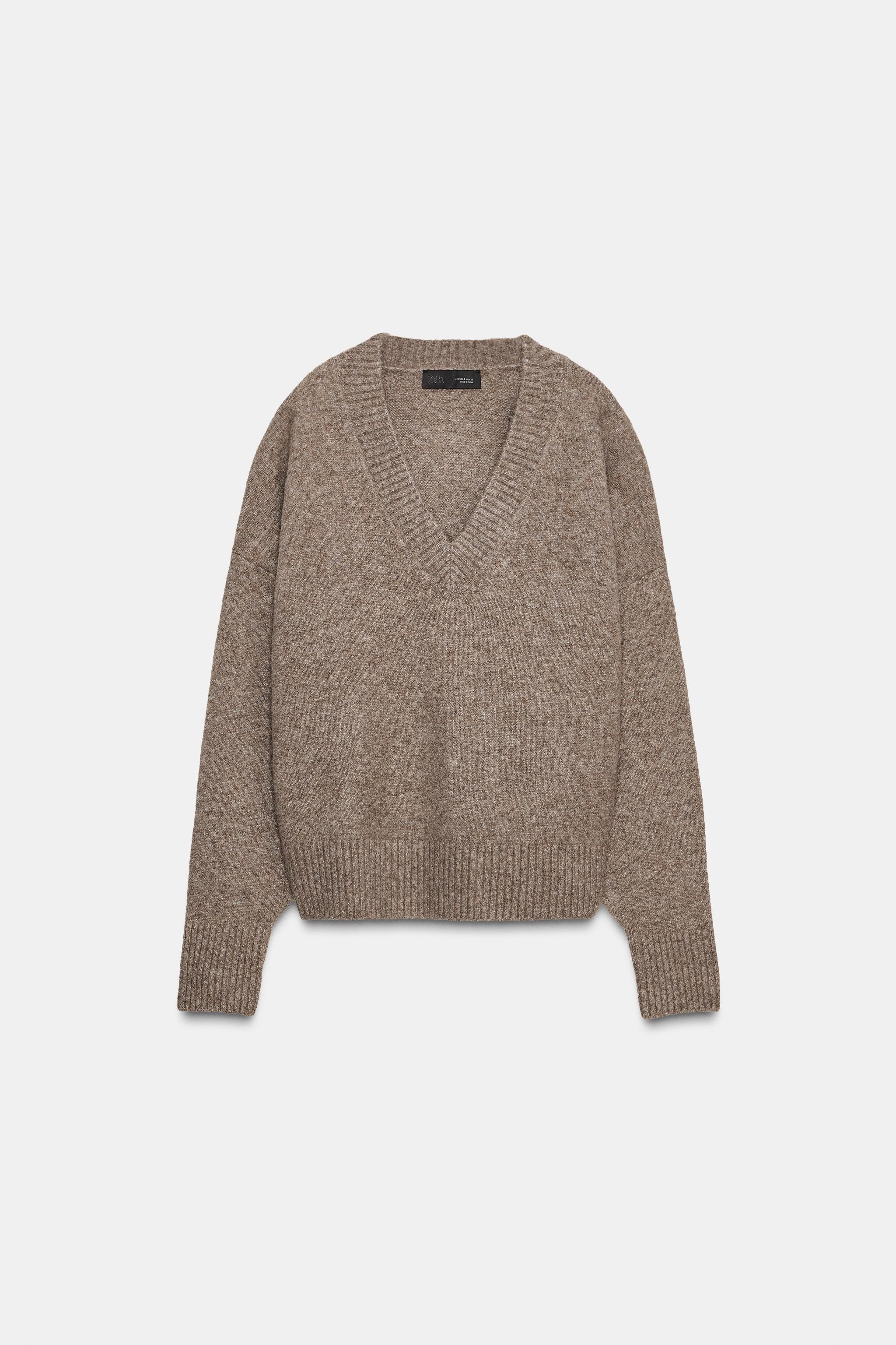 Soft V-neck sweater