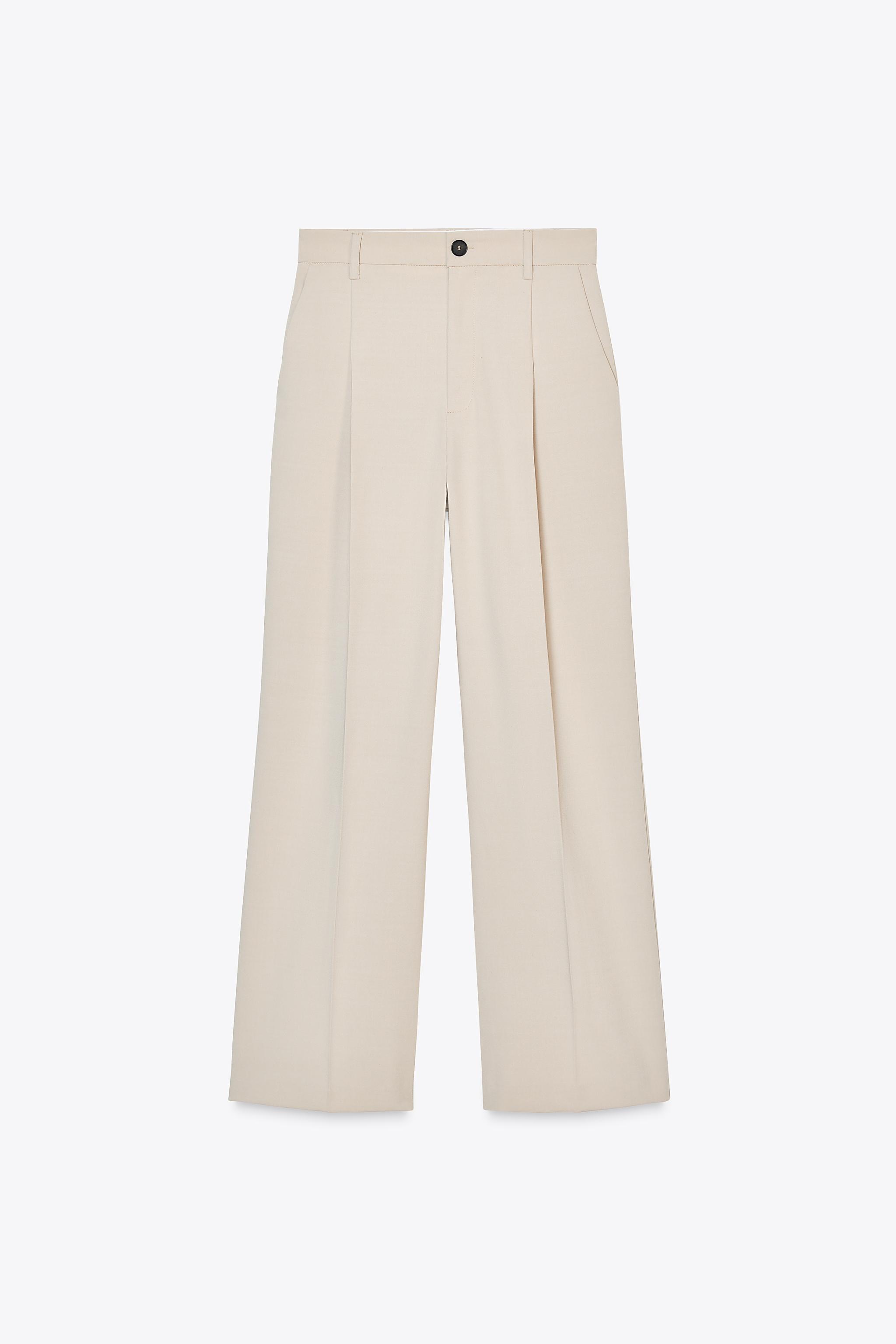 Pleated trousers