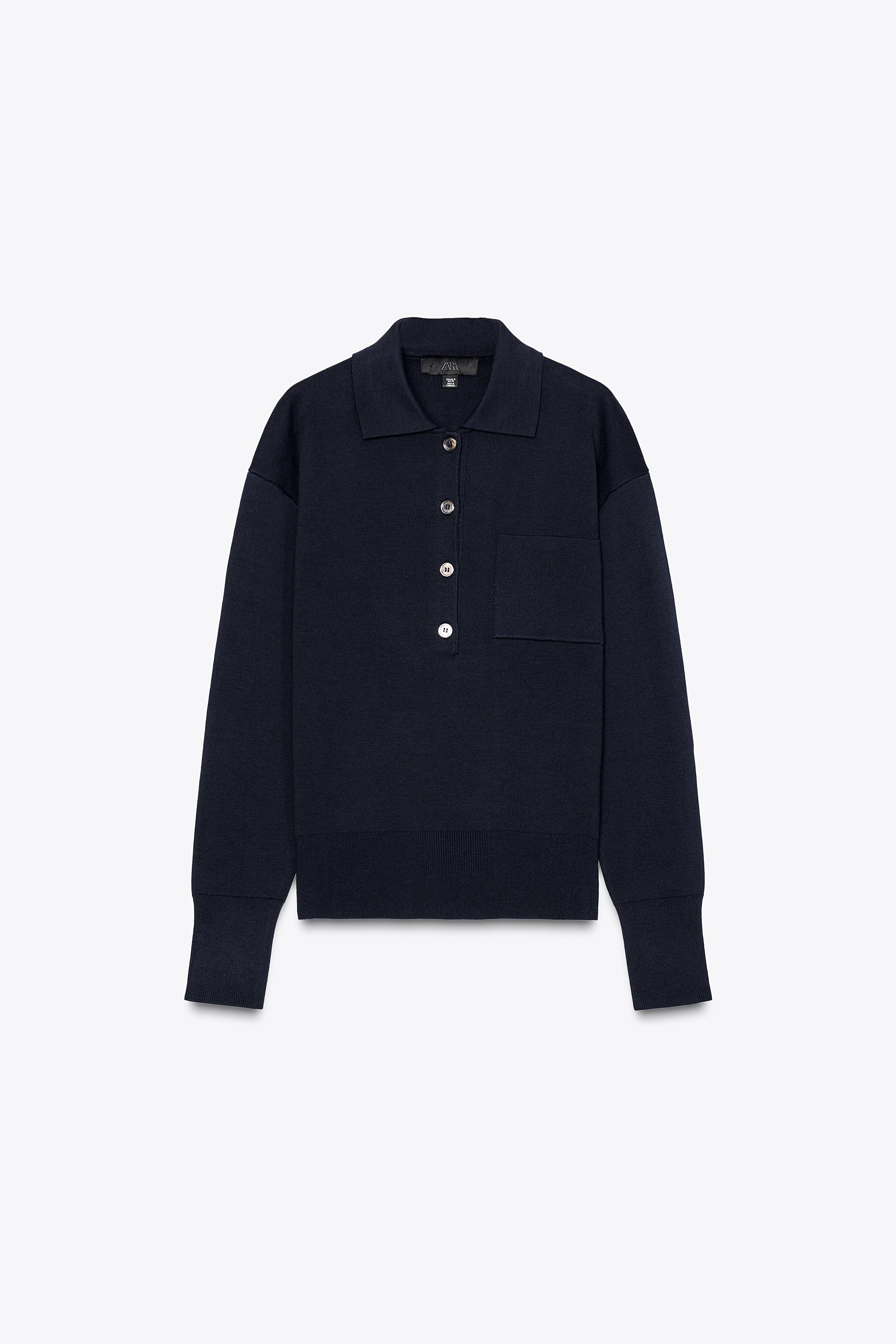 Knitted Polo Shirt