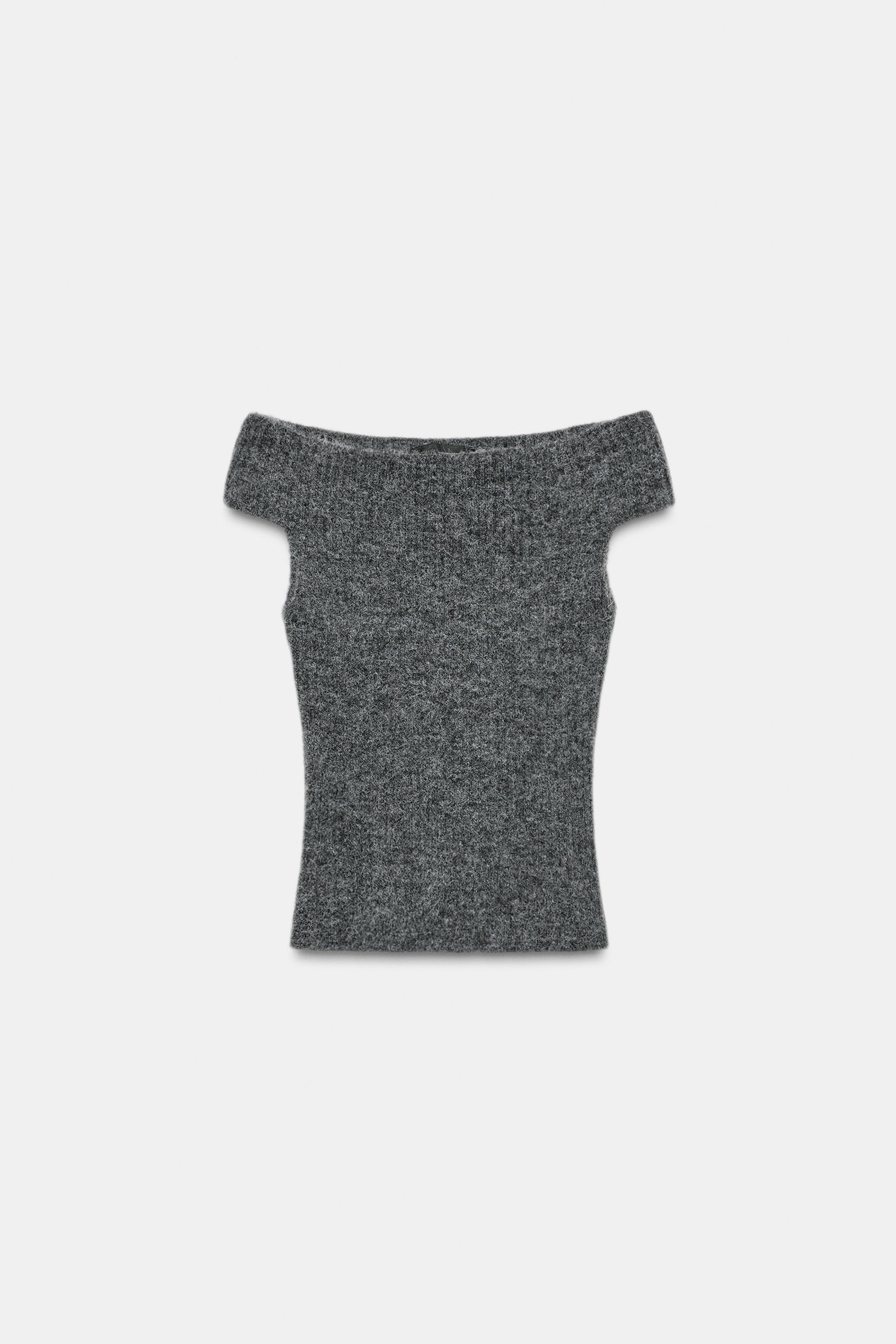 Rib knit top