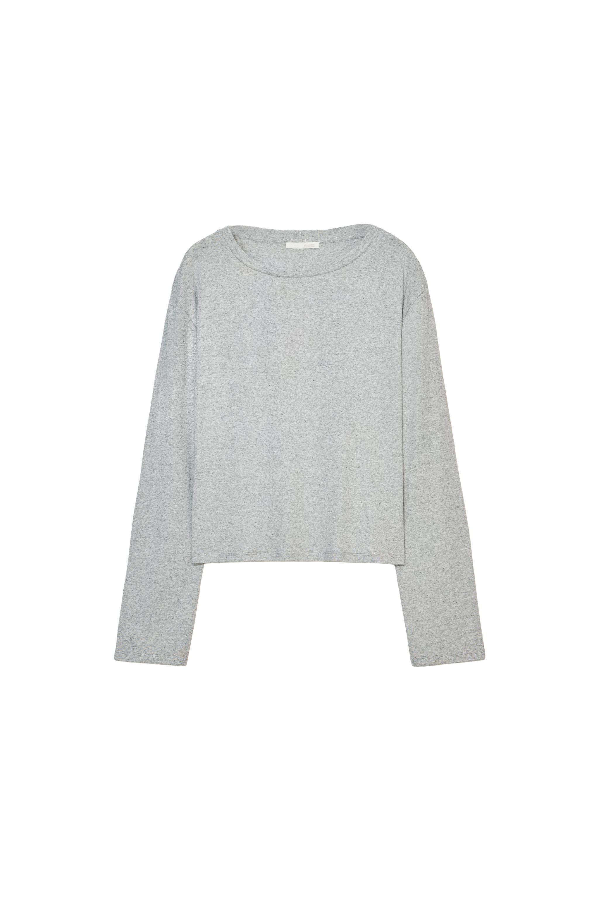Boat Neck Long Sleeve T-Shirt