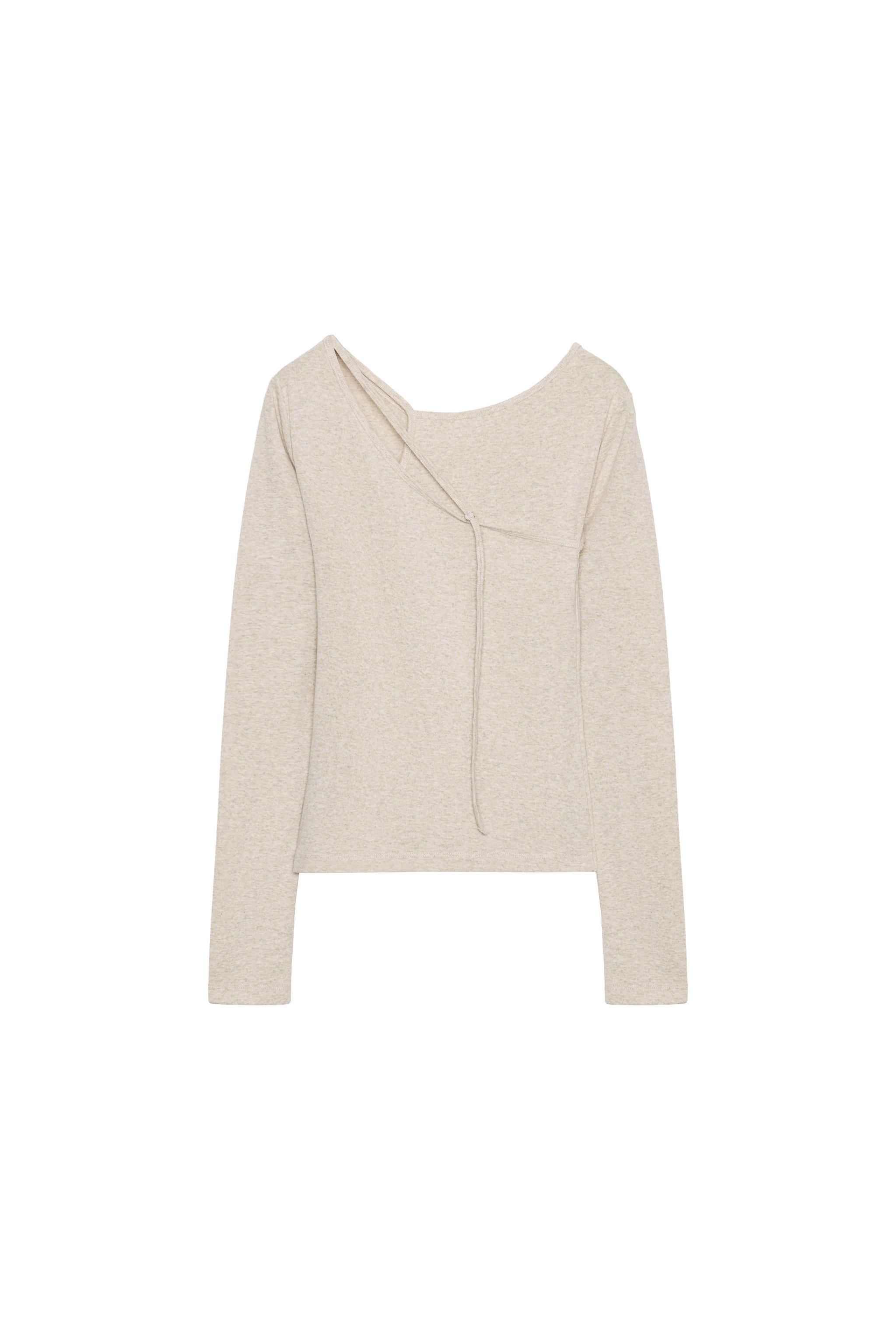 Double buckle T-shirt