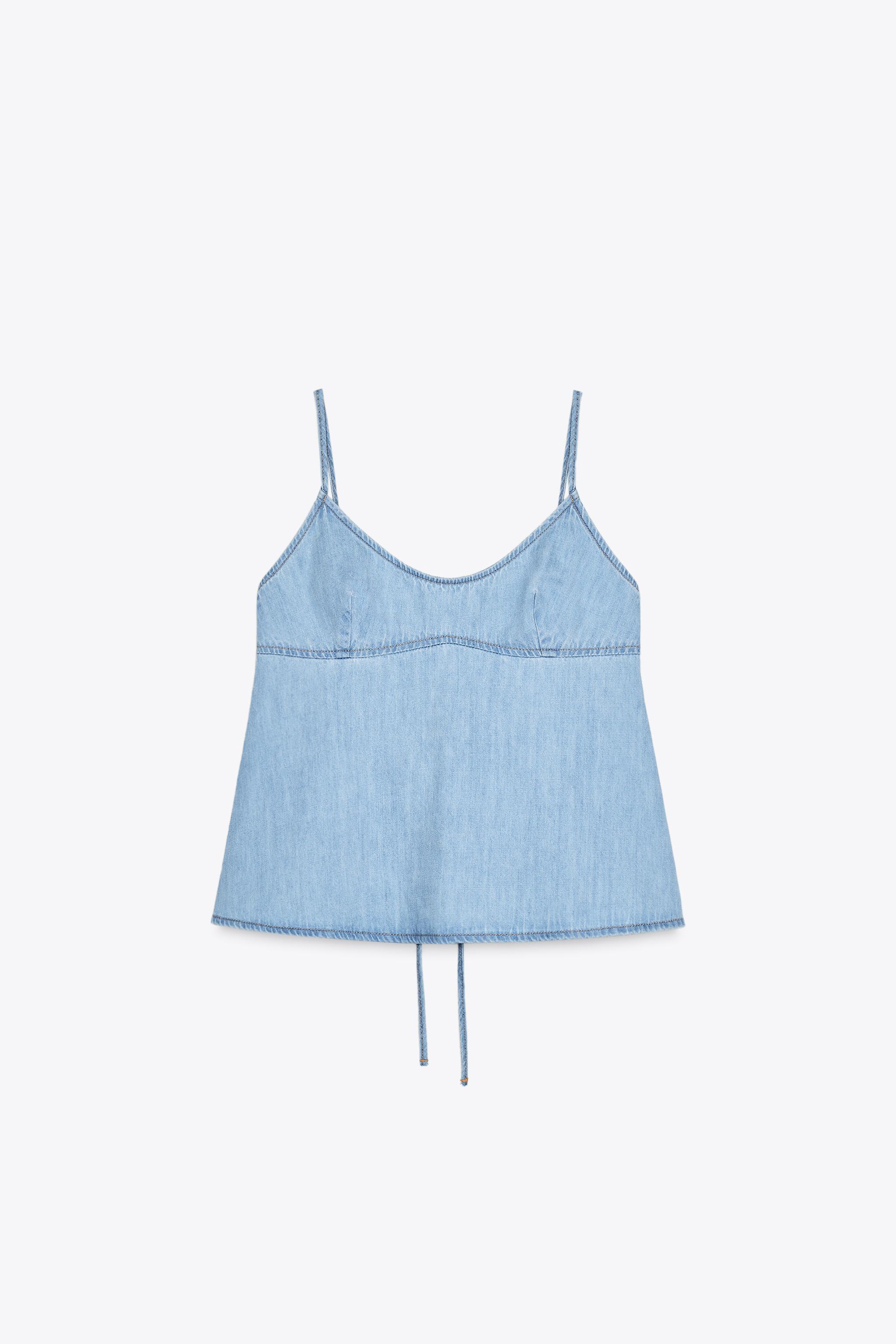 Denim top
