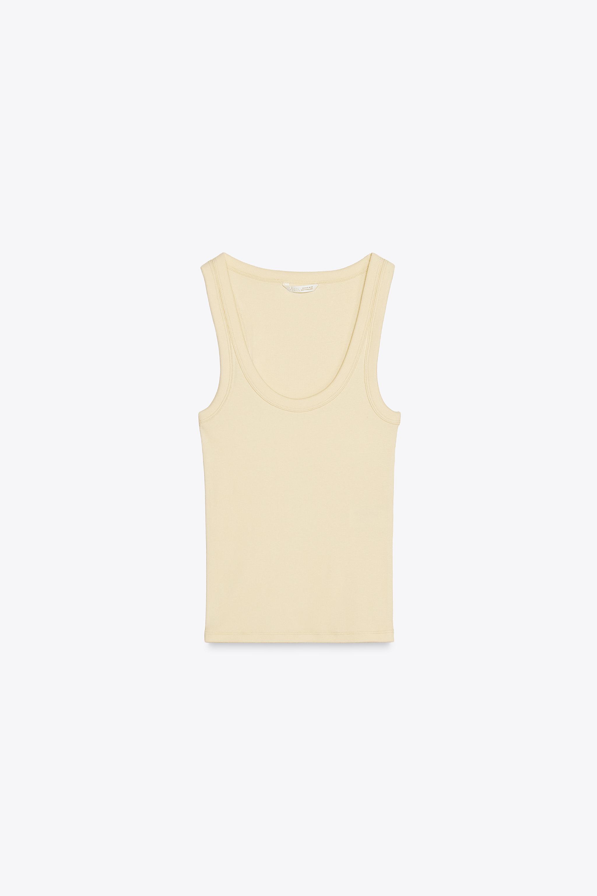 Rib strap top
