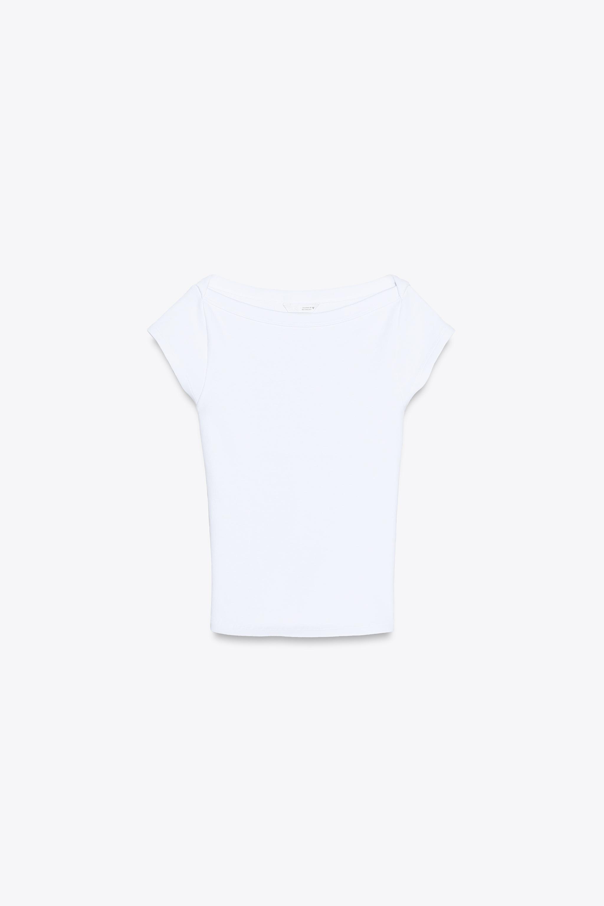 Boat neck top