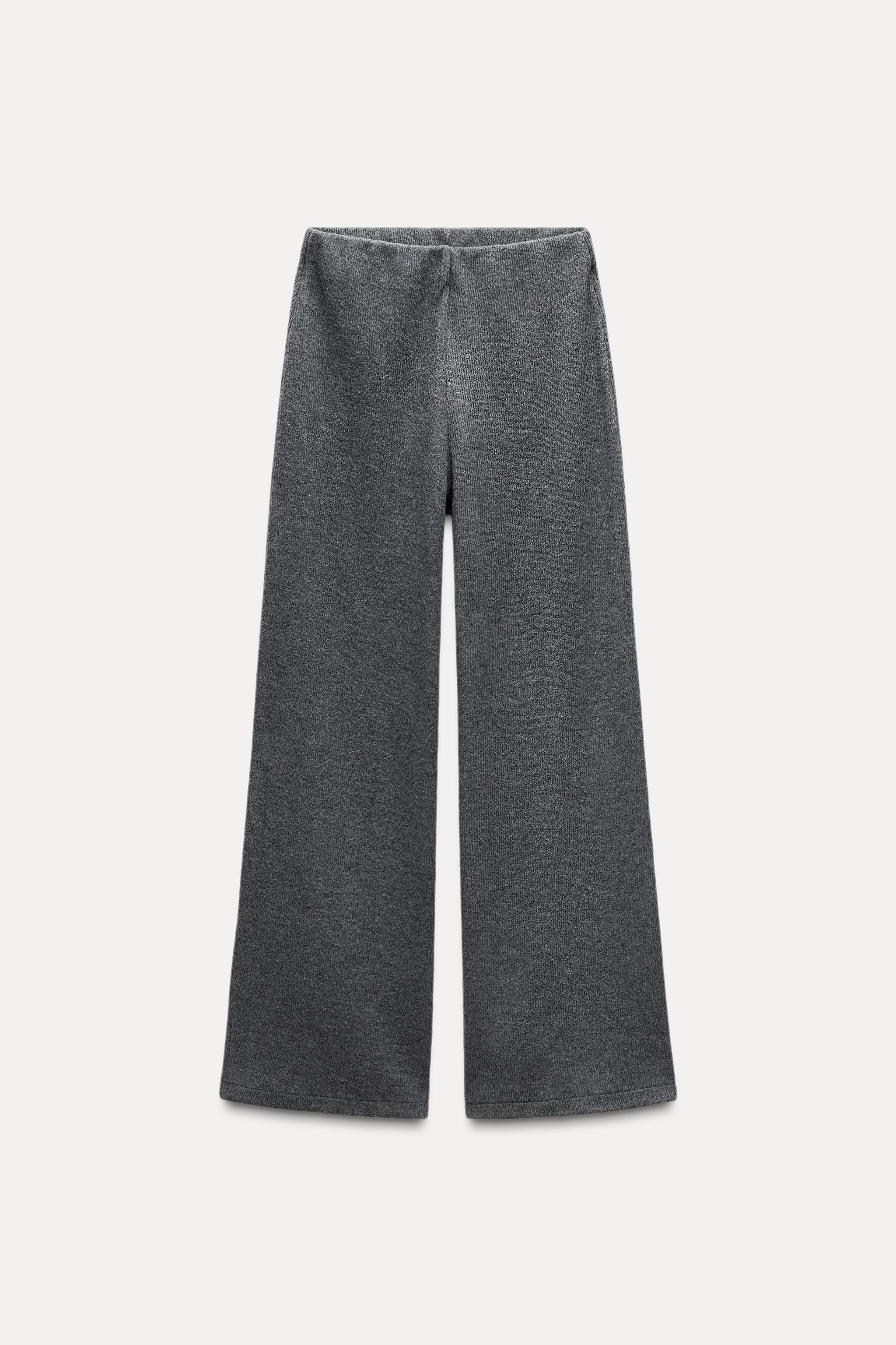 Soft ribbed trousers