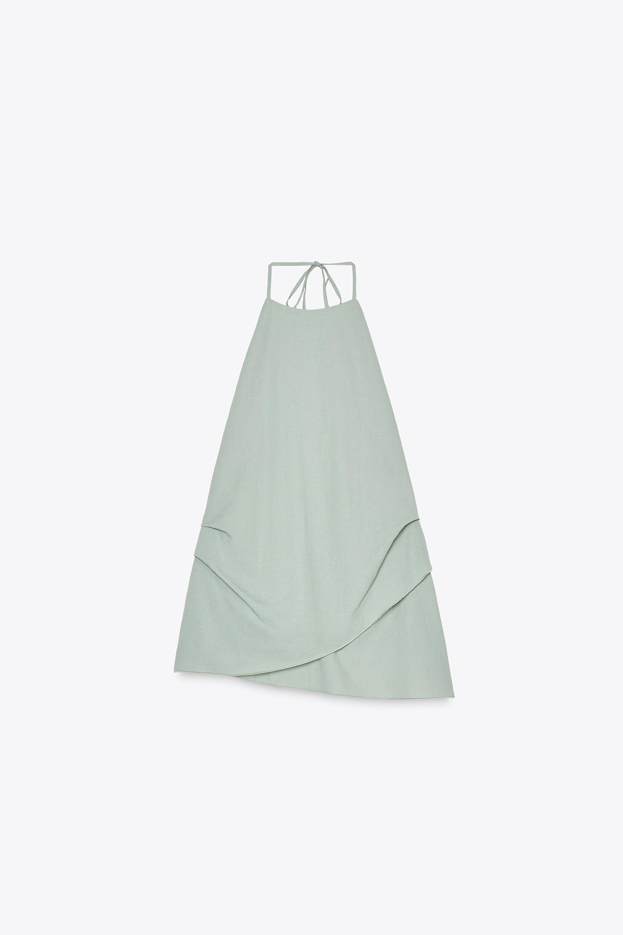 Double layer halterneck