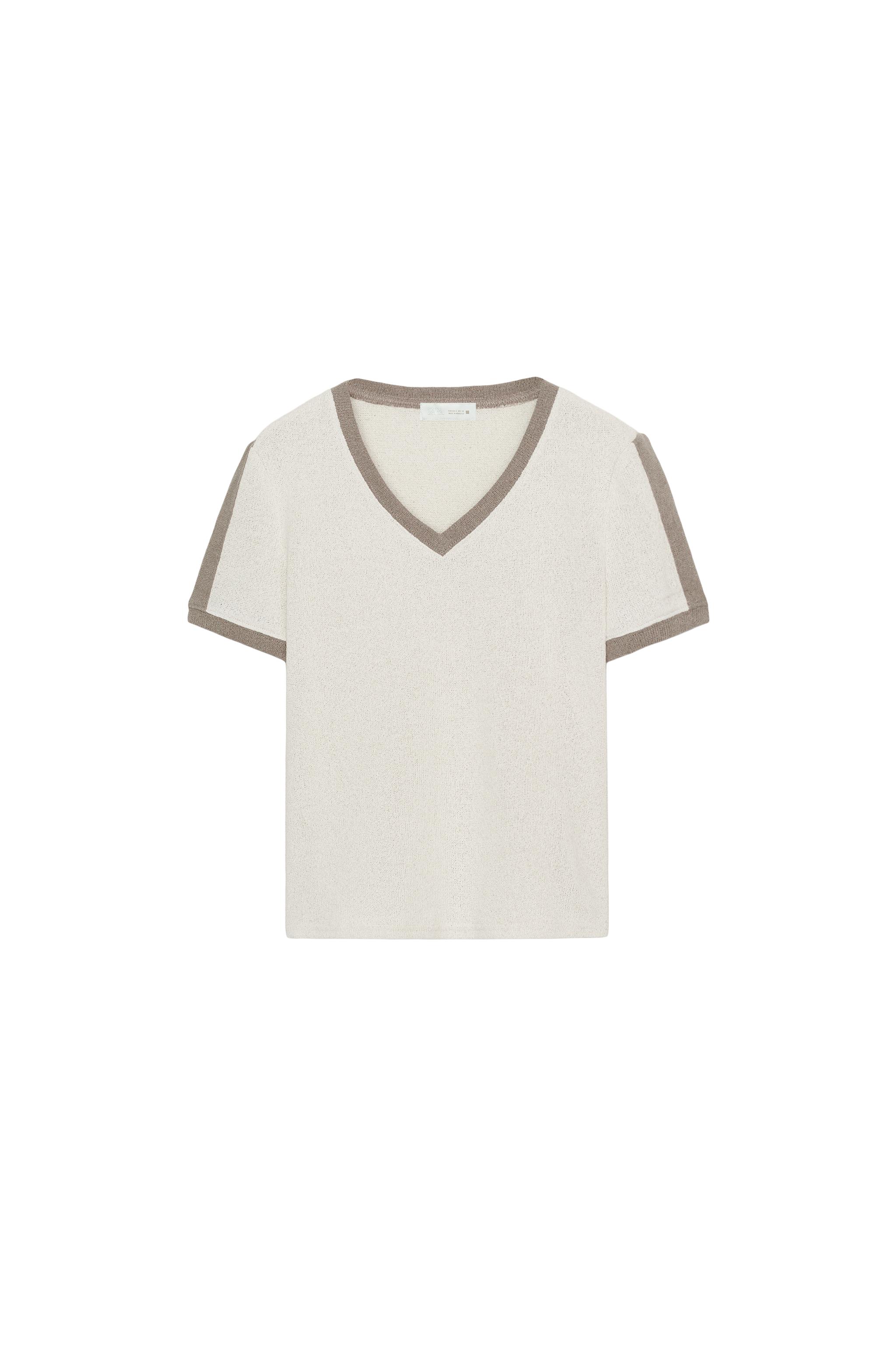 Contrast T-shirt
