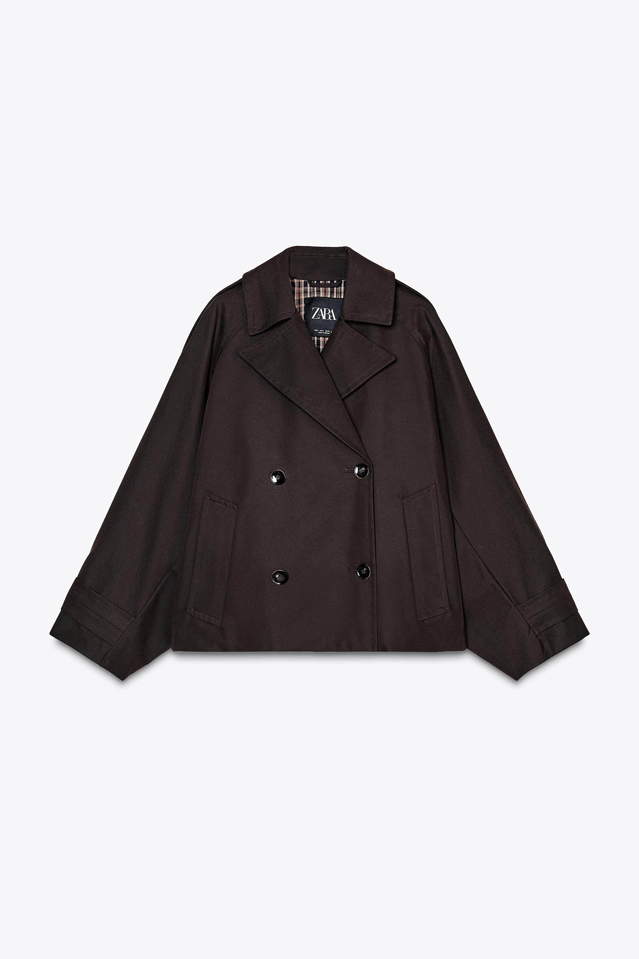 Short trench coat