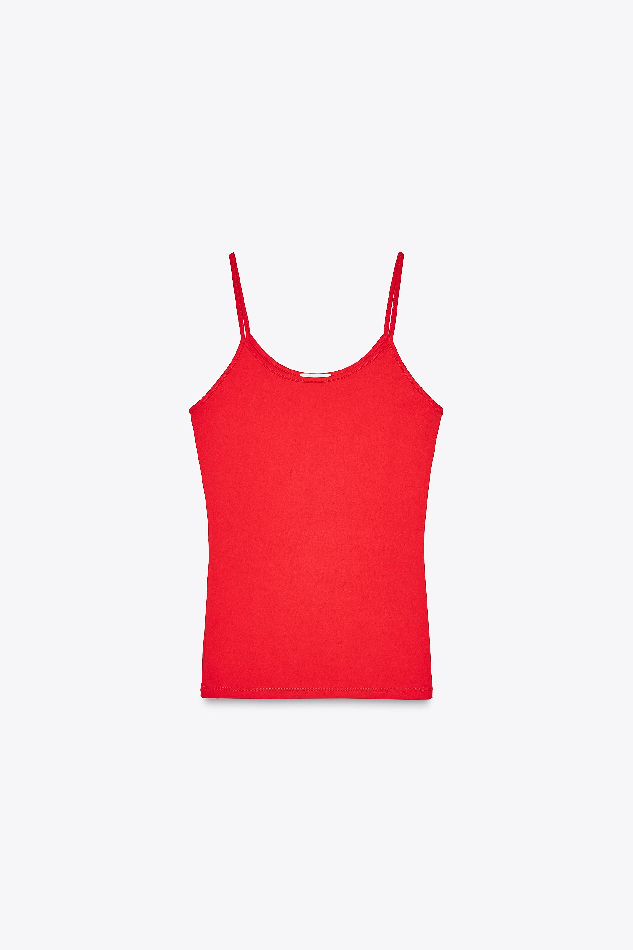 Polyamide thin strap top