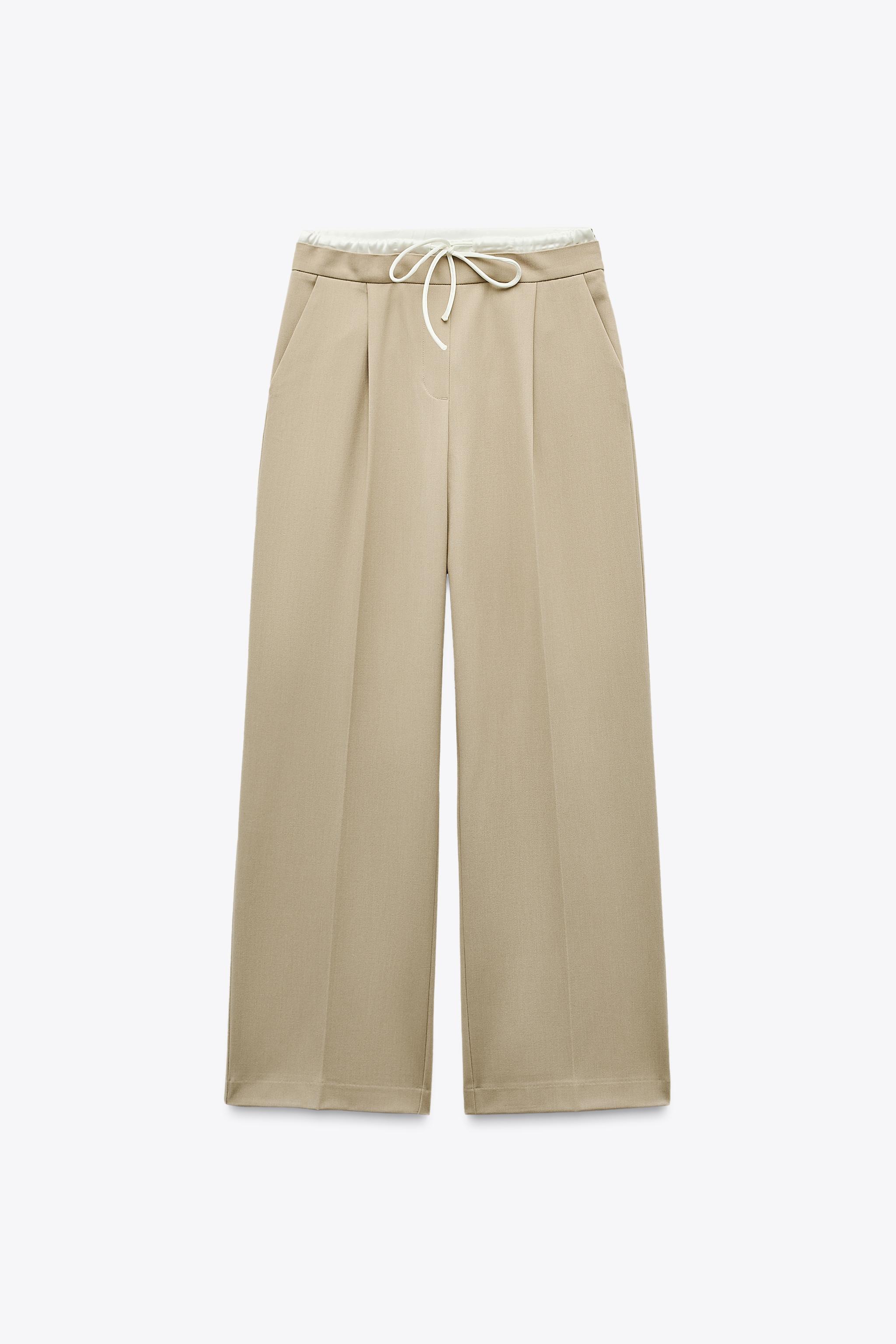 Wide-leg trousers