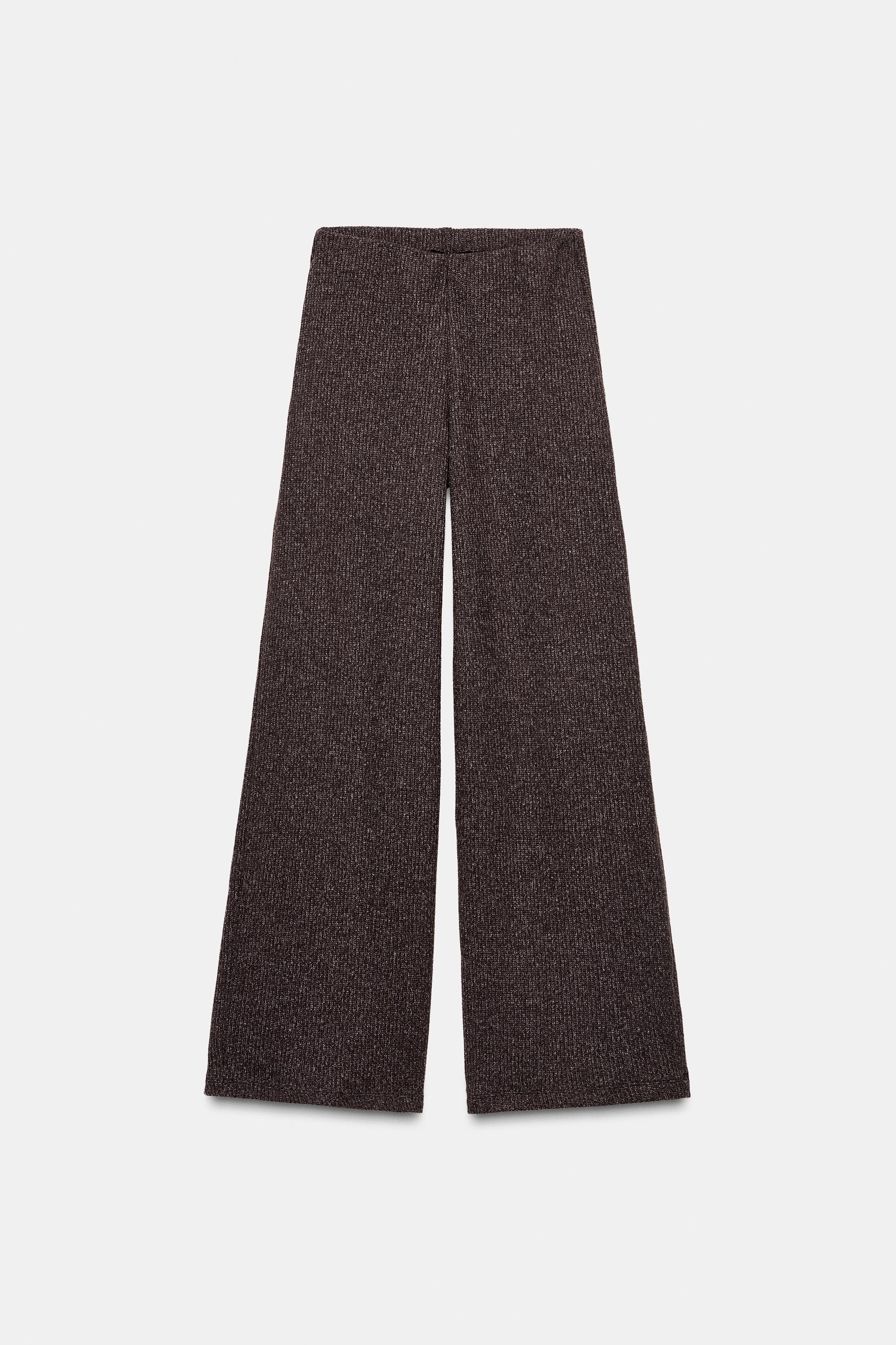 Soft wide-leg trousers