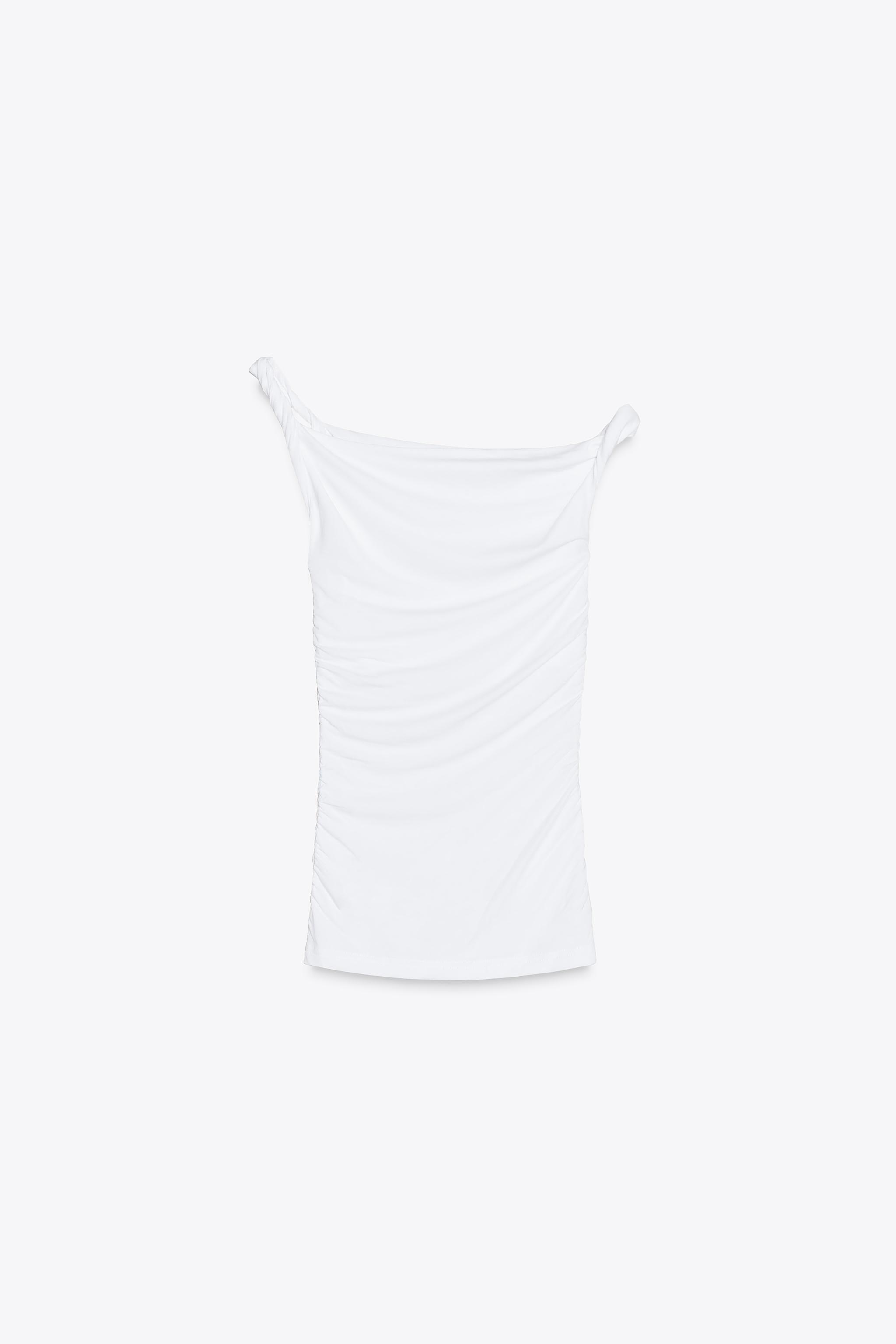 Top with twisted straps