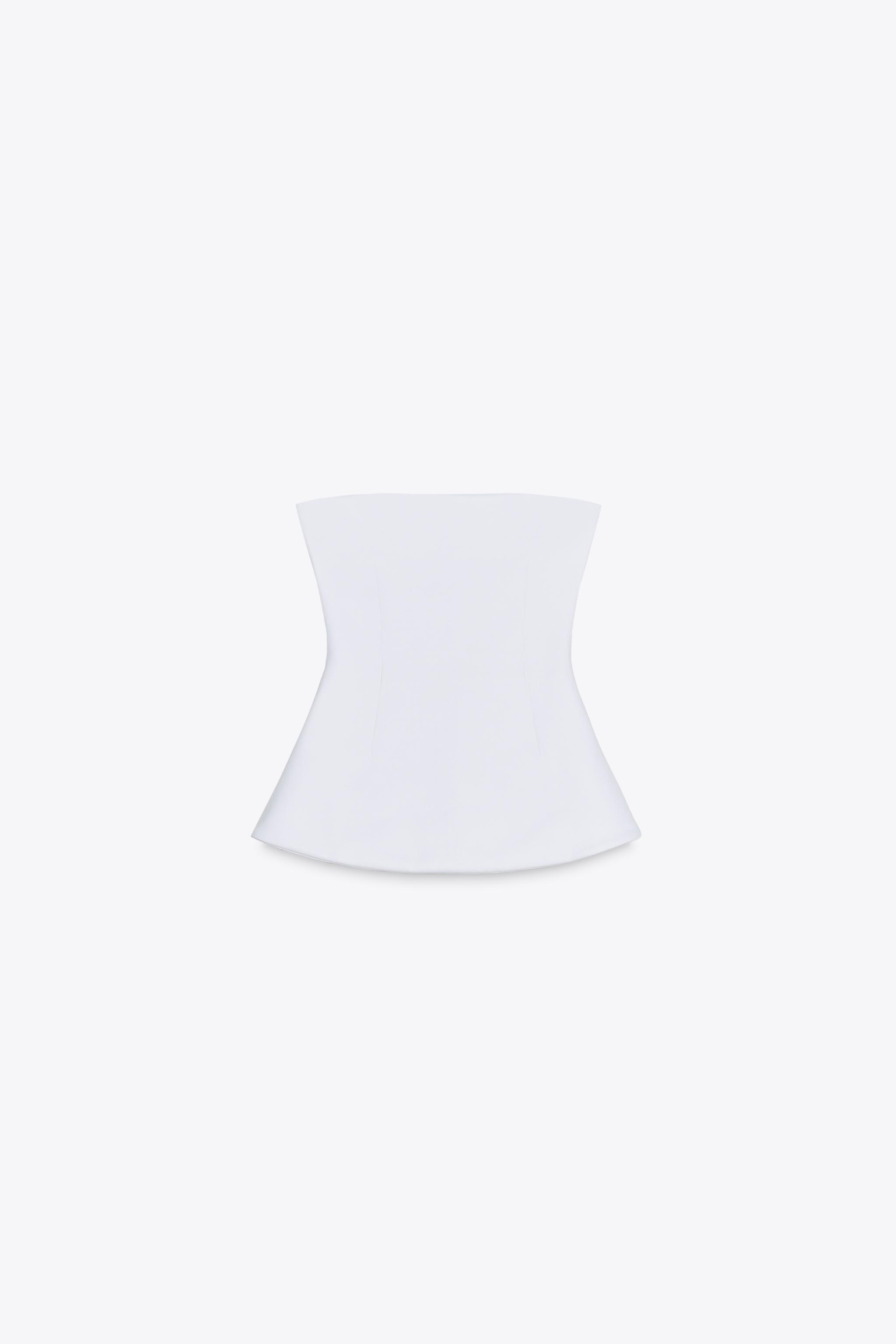 Bandeau interlock top