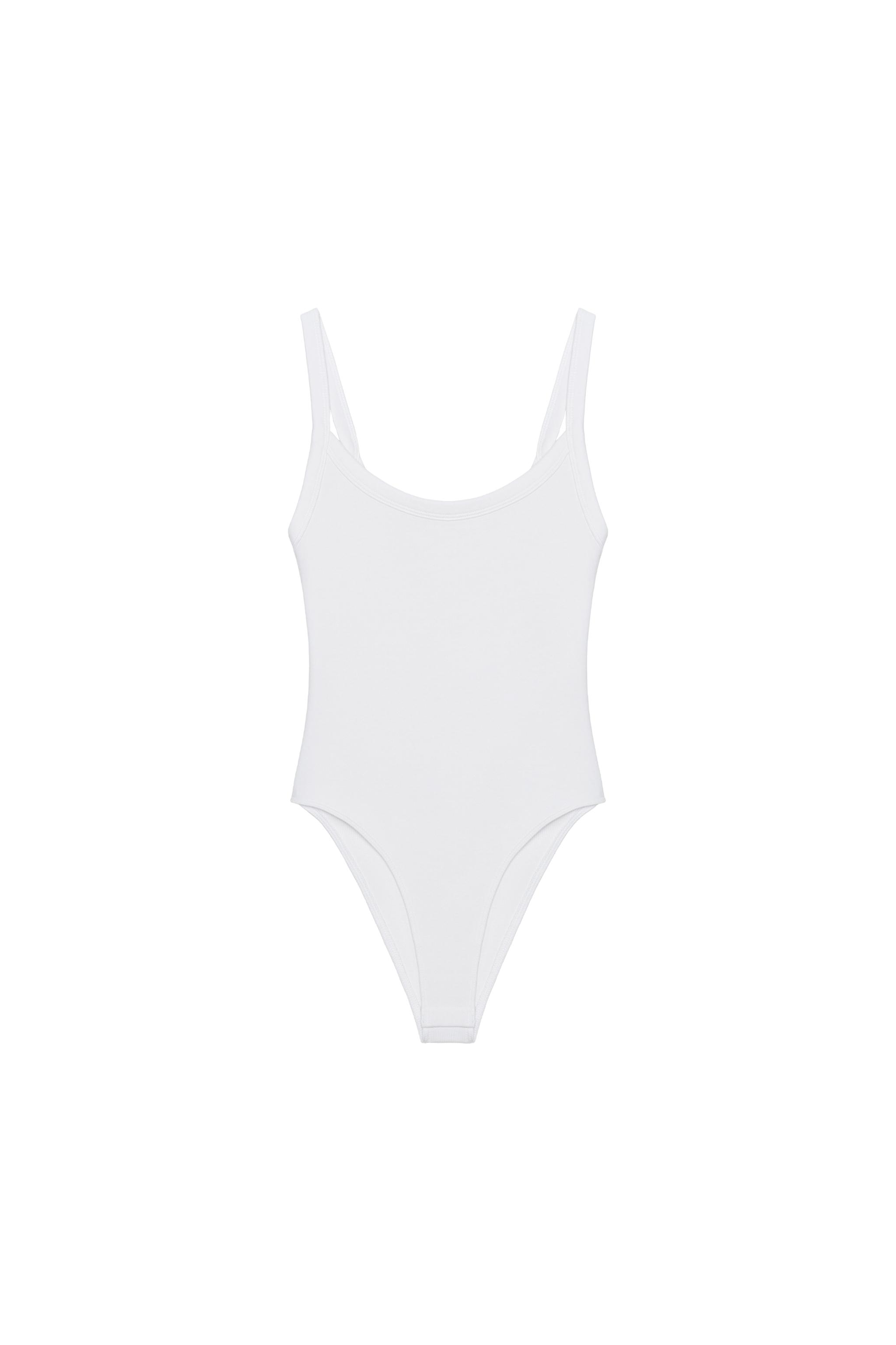 Cotton strap bodysuit
