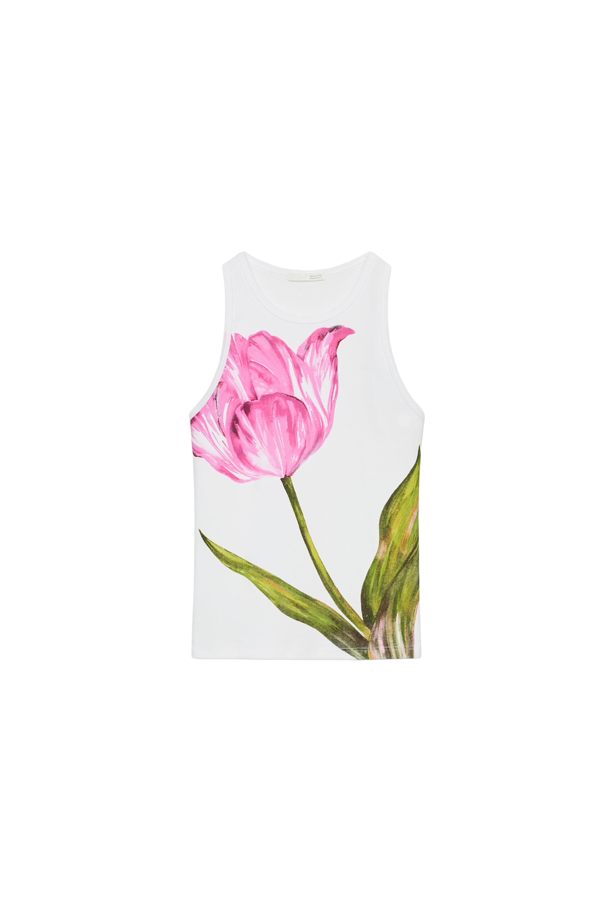 Floral Print T-Shirt