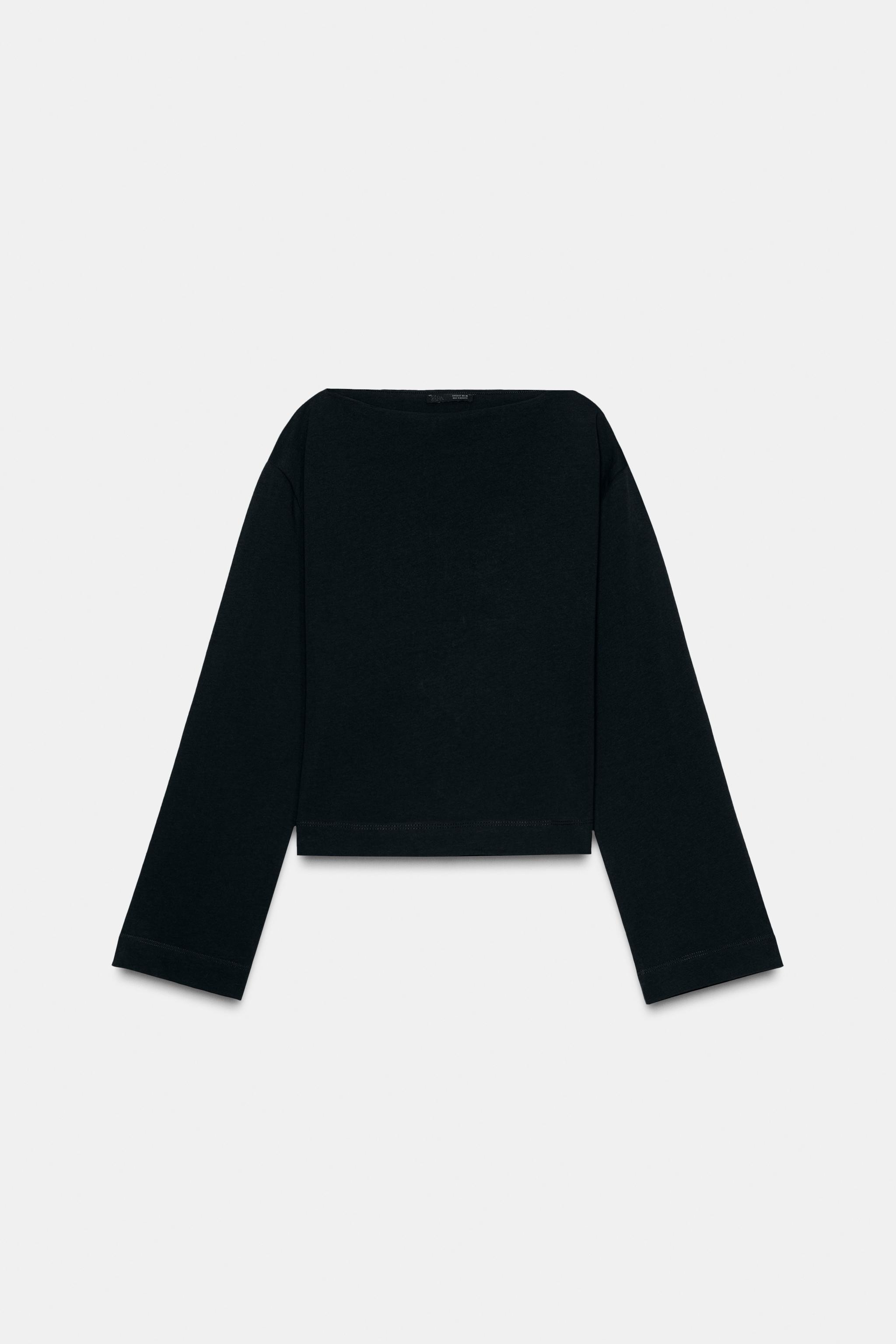 Boat neck t-shirt
