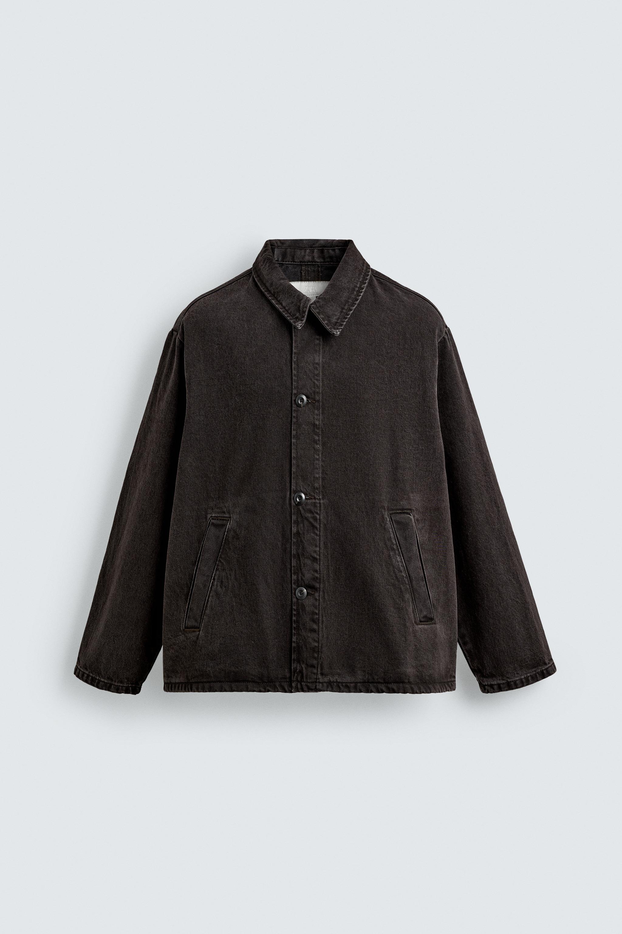 Boxy Denim Shirt Jacket