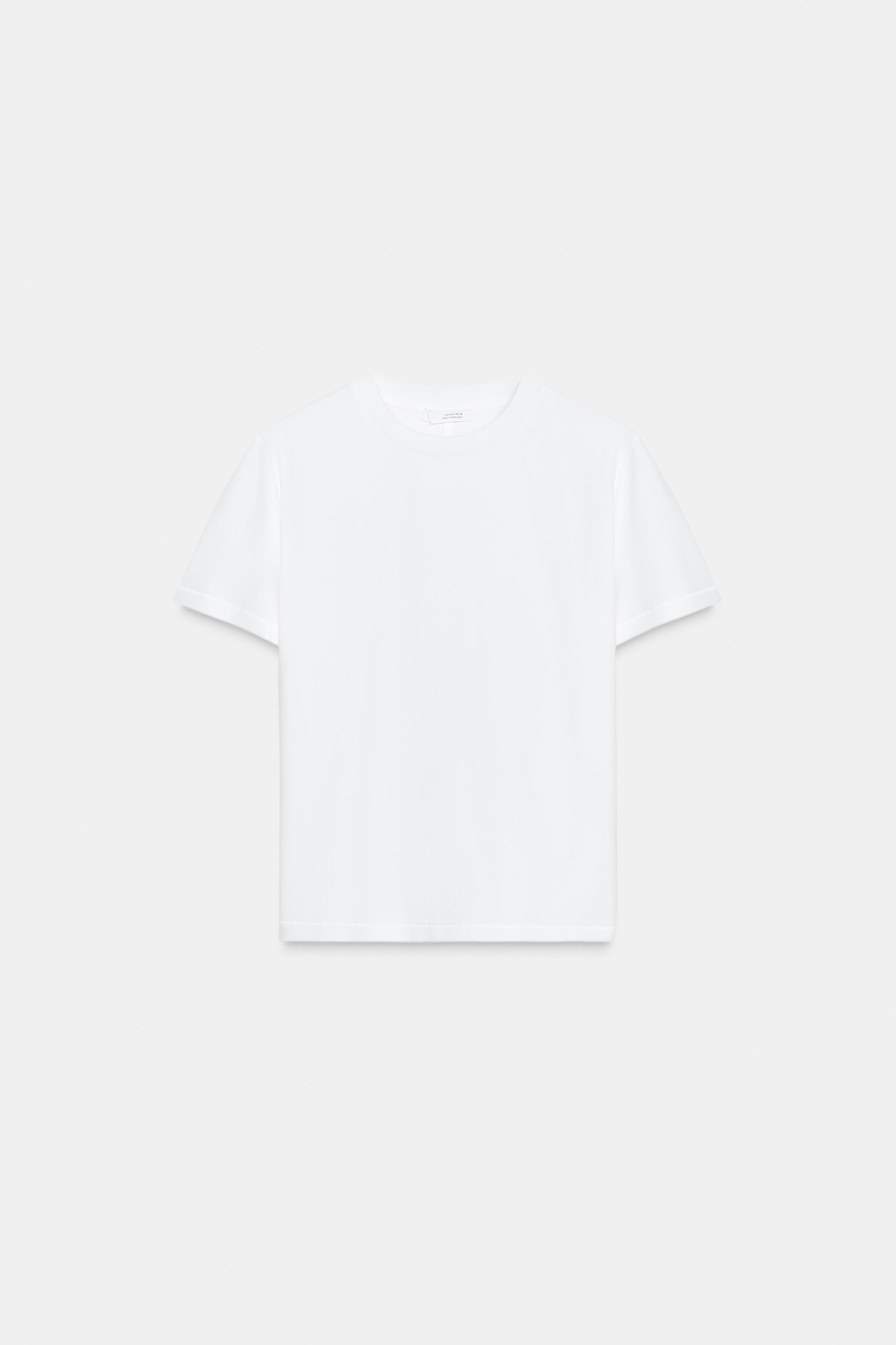 Mercerized cotton T-shirt