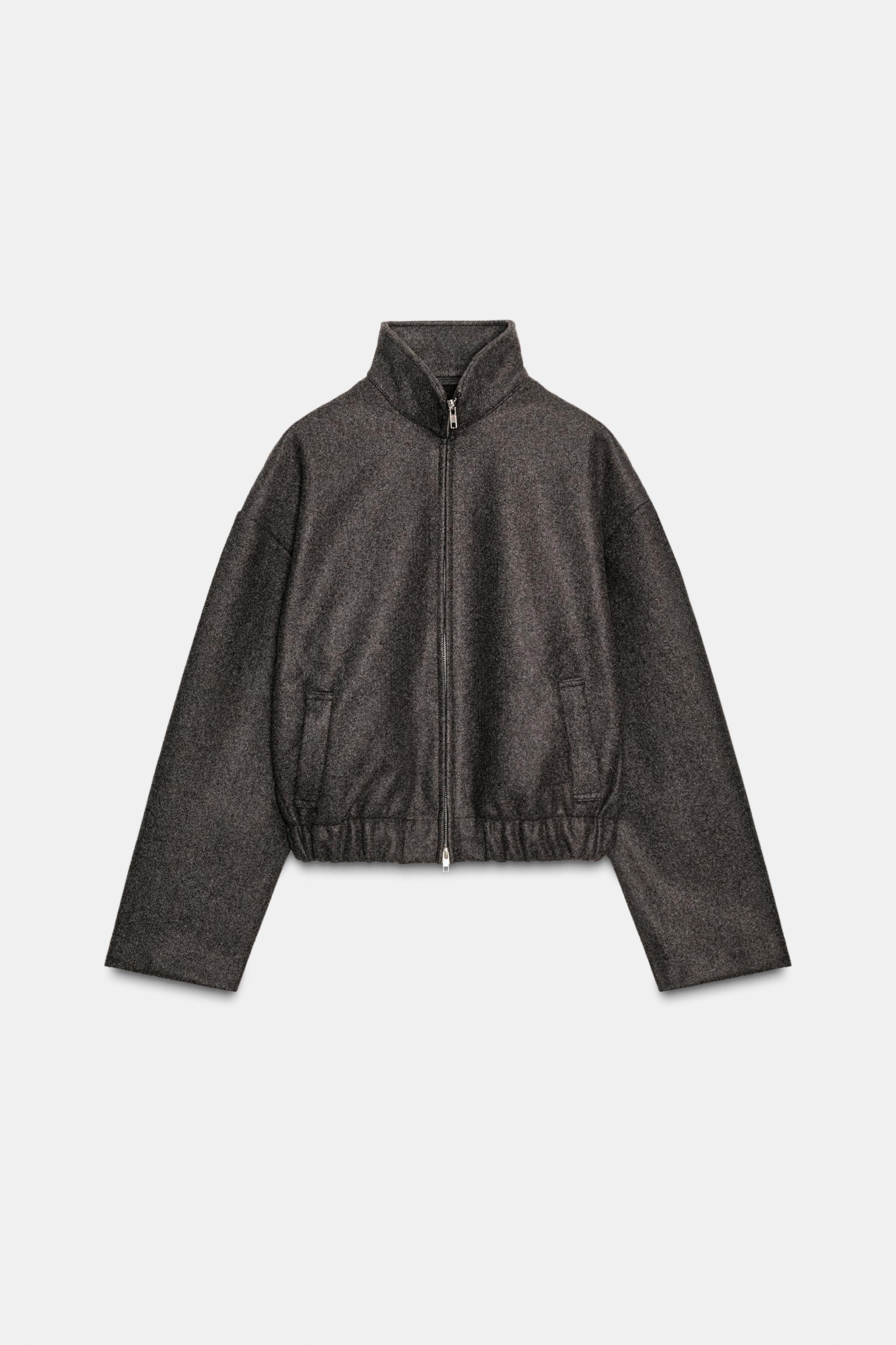 Soft bomber jacket