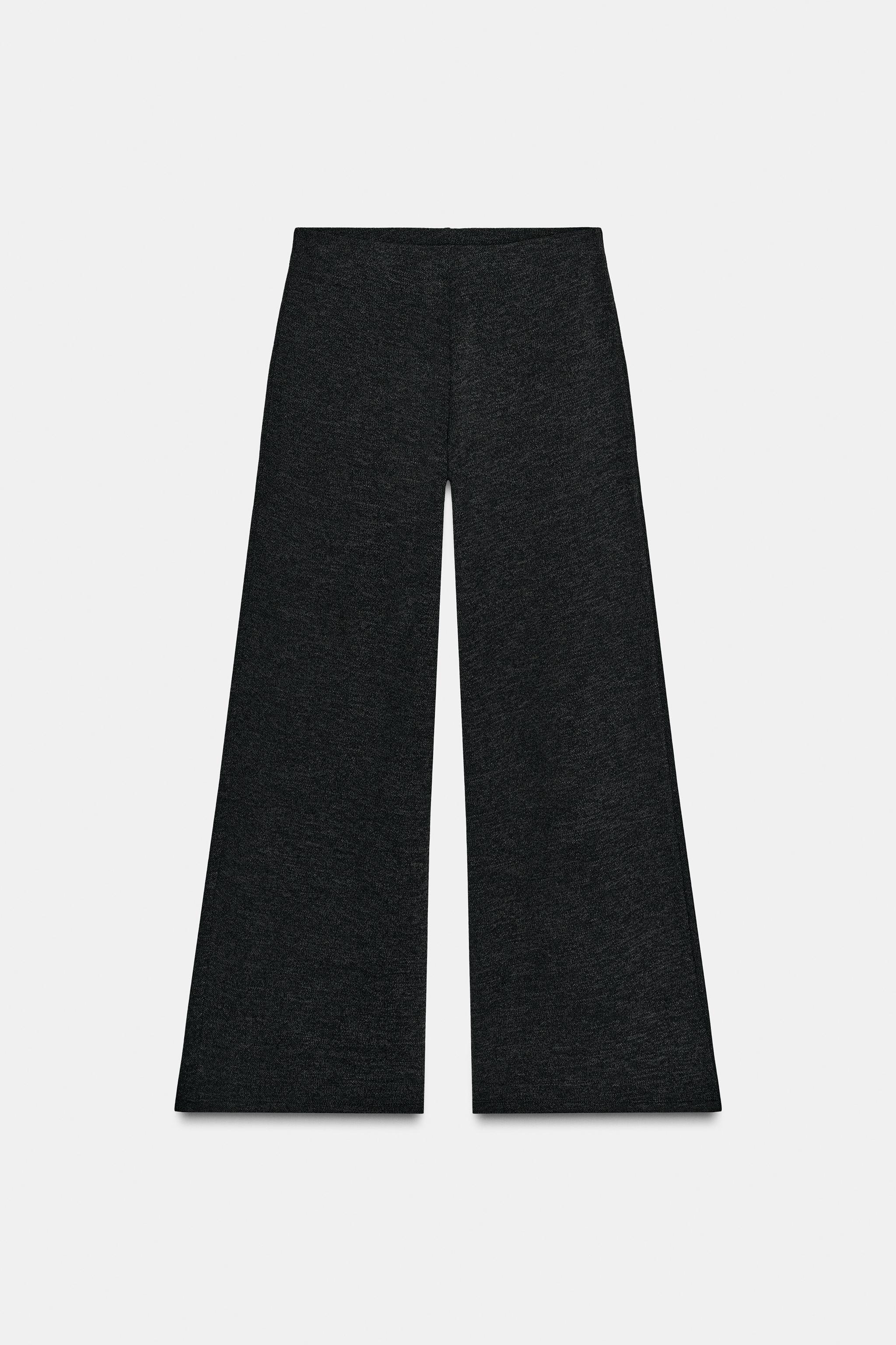 Basic piqué trousers