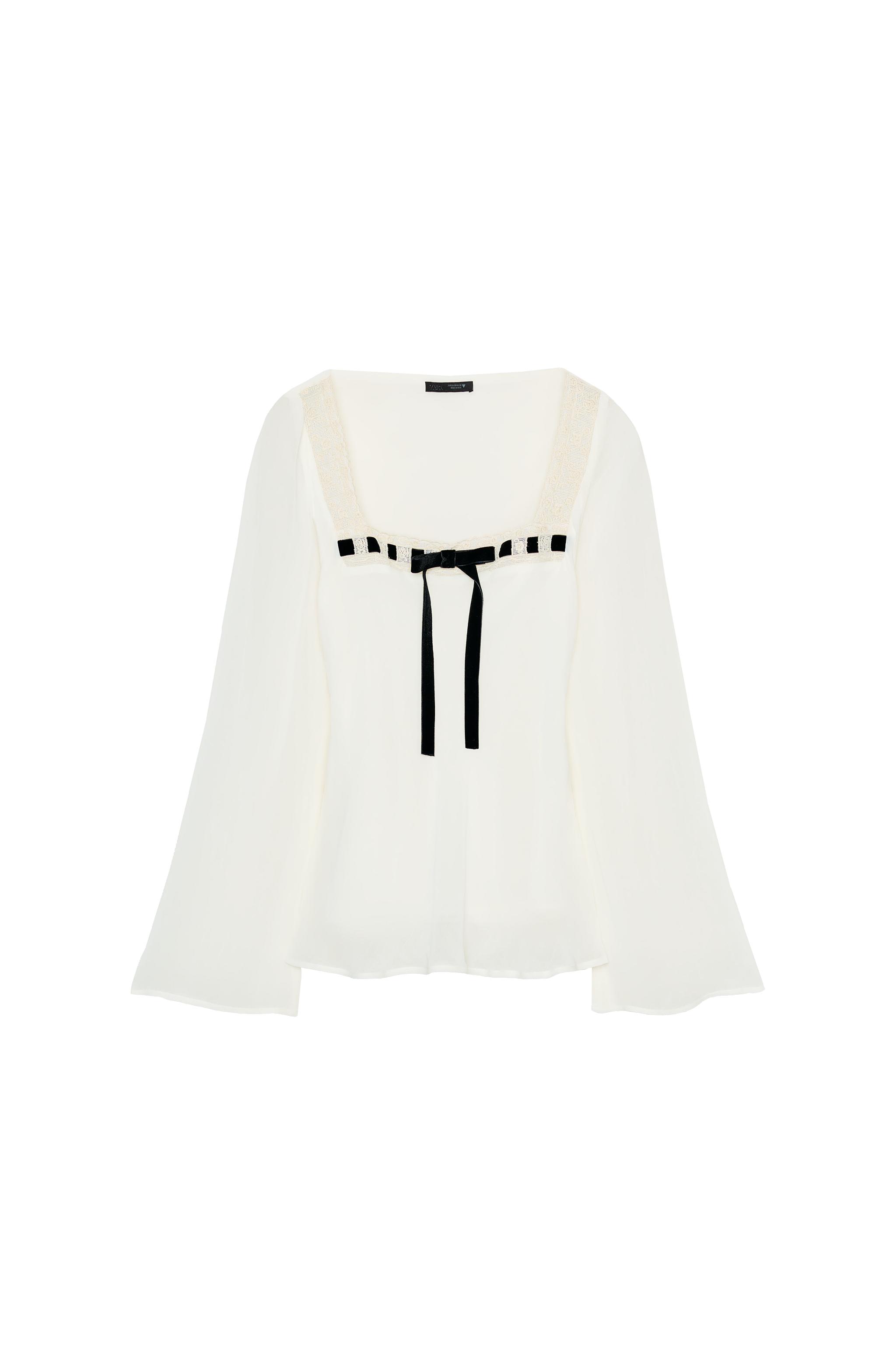 Georgette Lace Blouse