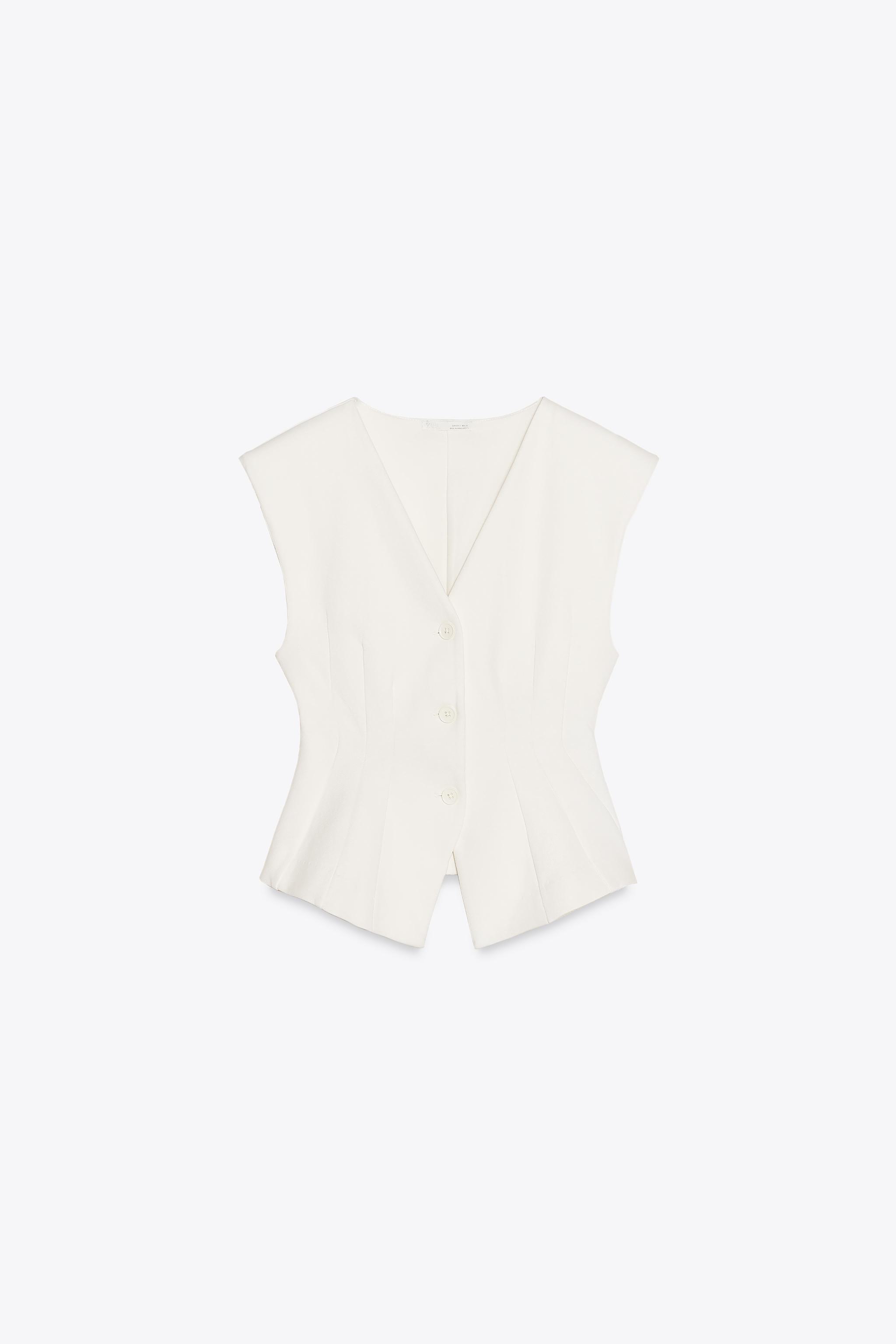 Interlock vest top