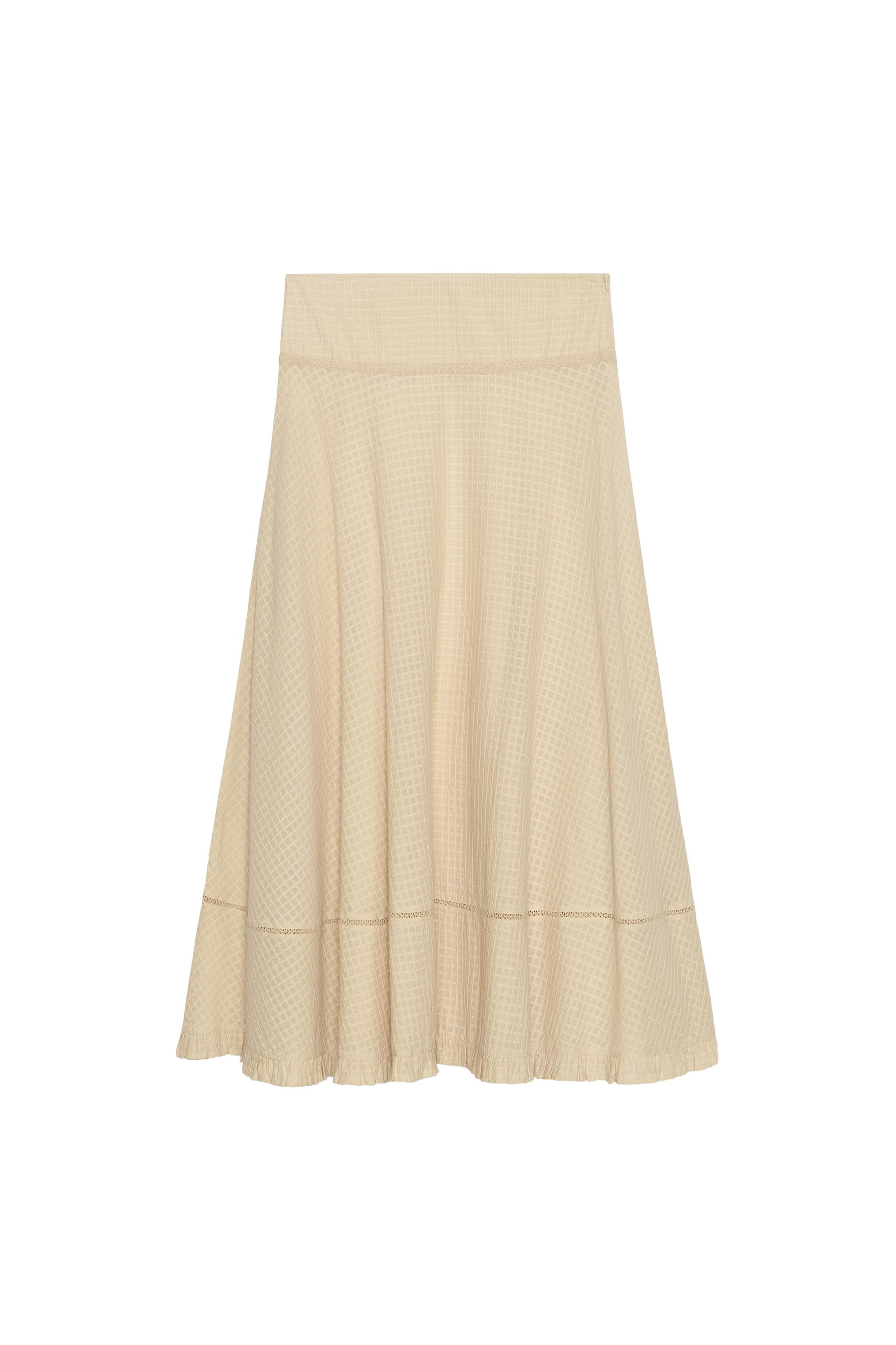 Structured Maxi Skirt