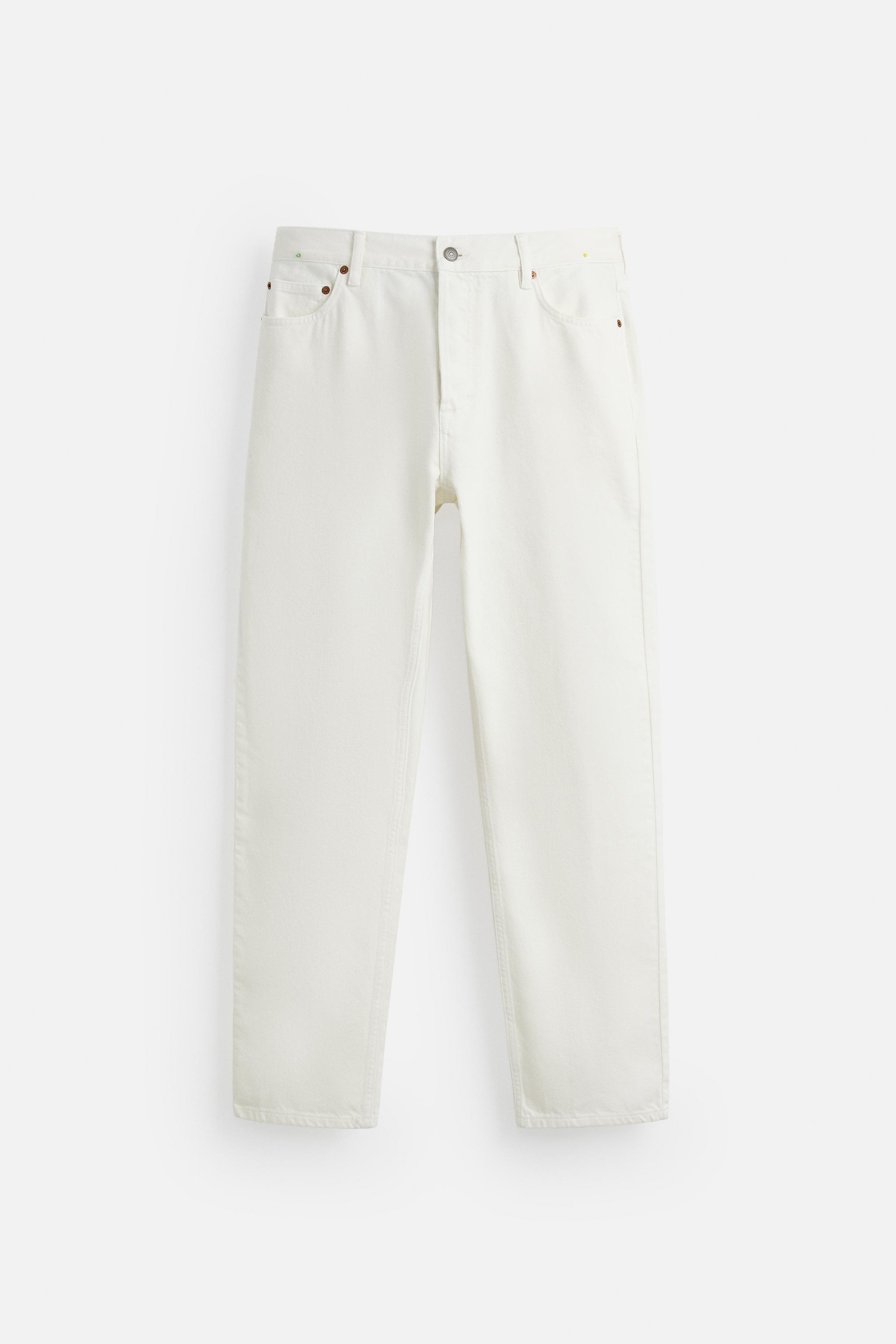 Straight leg jeans