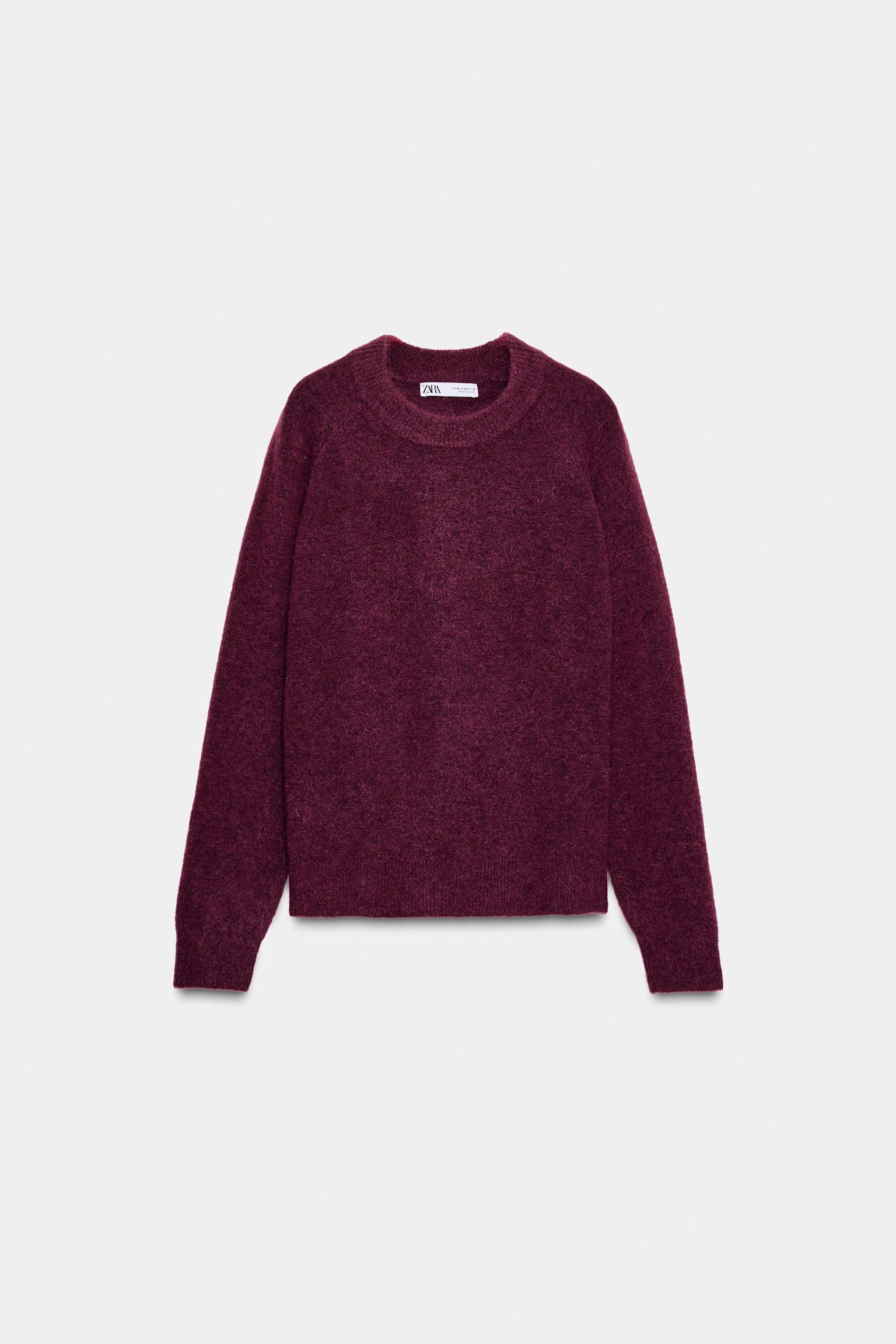 Wool alpaca sweater
