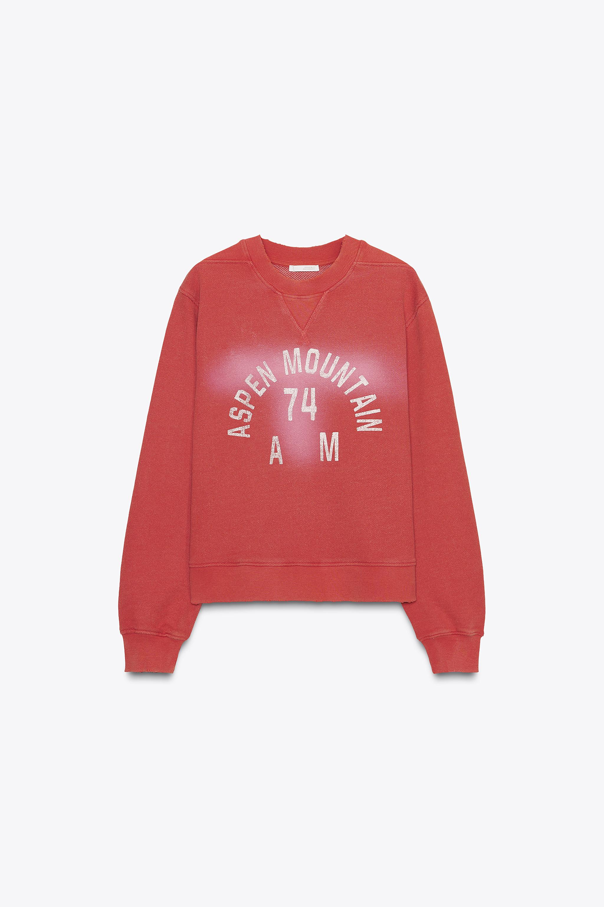Faded Text Sweatshirt