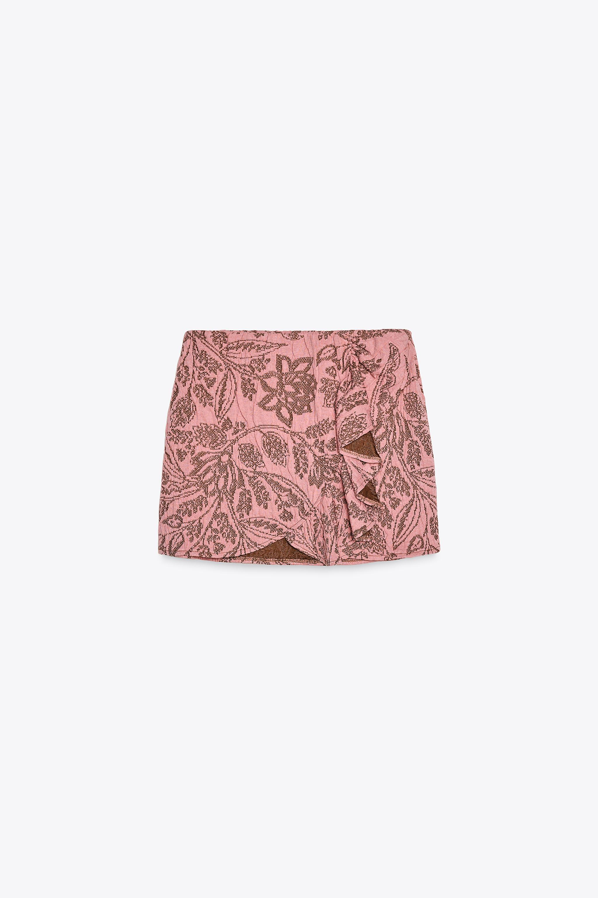 Jacquard skirt