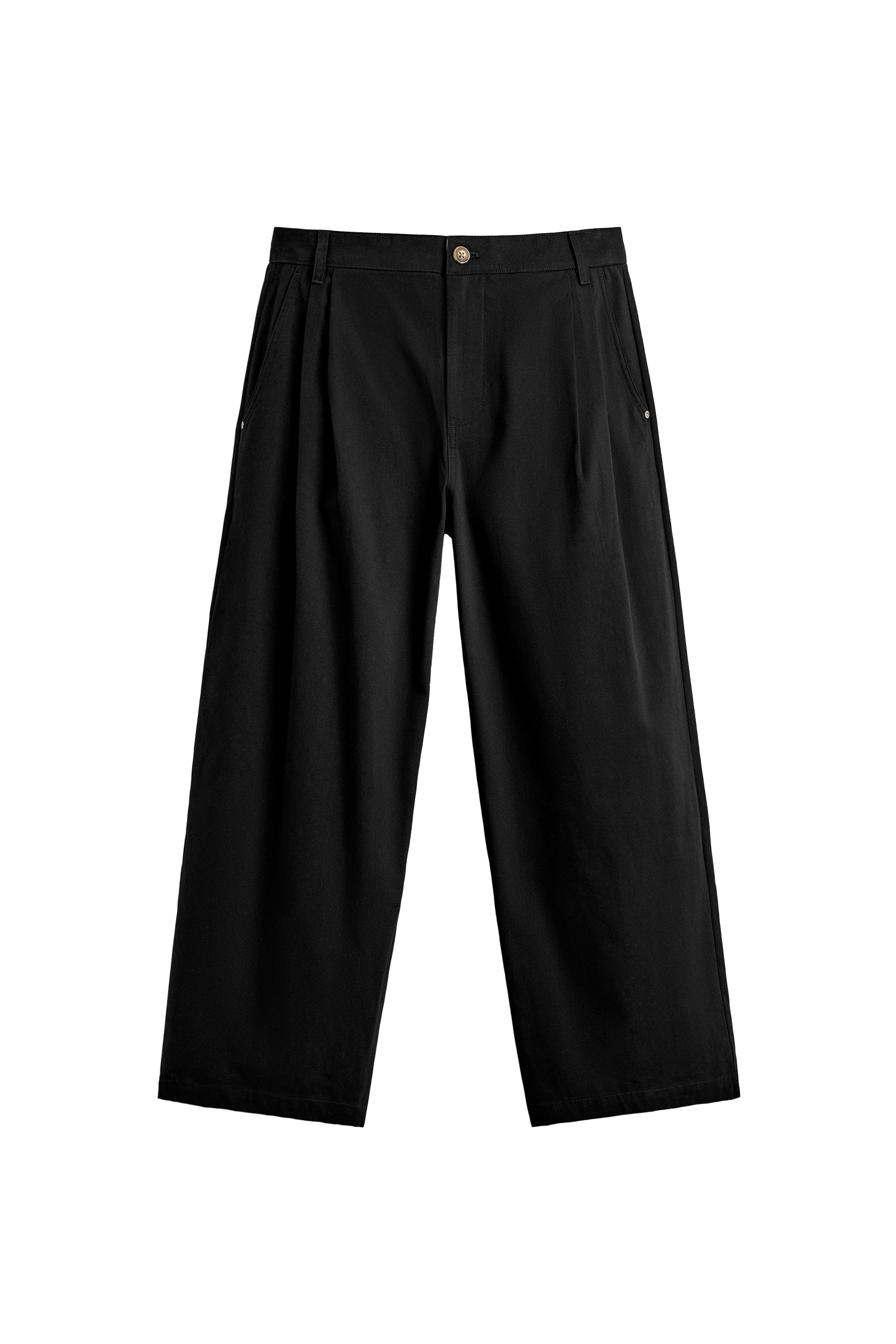 Wide chino trousers