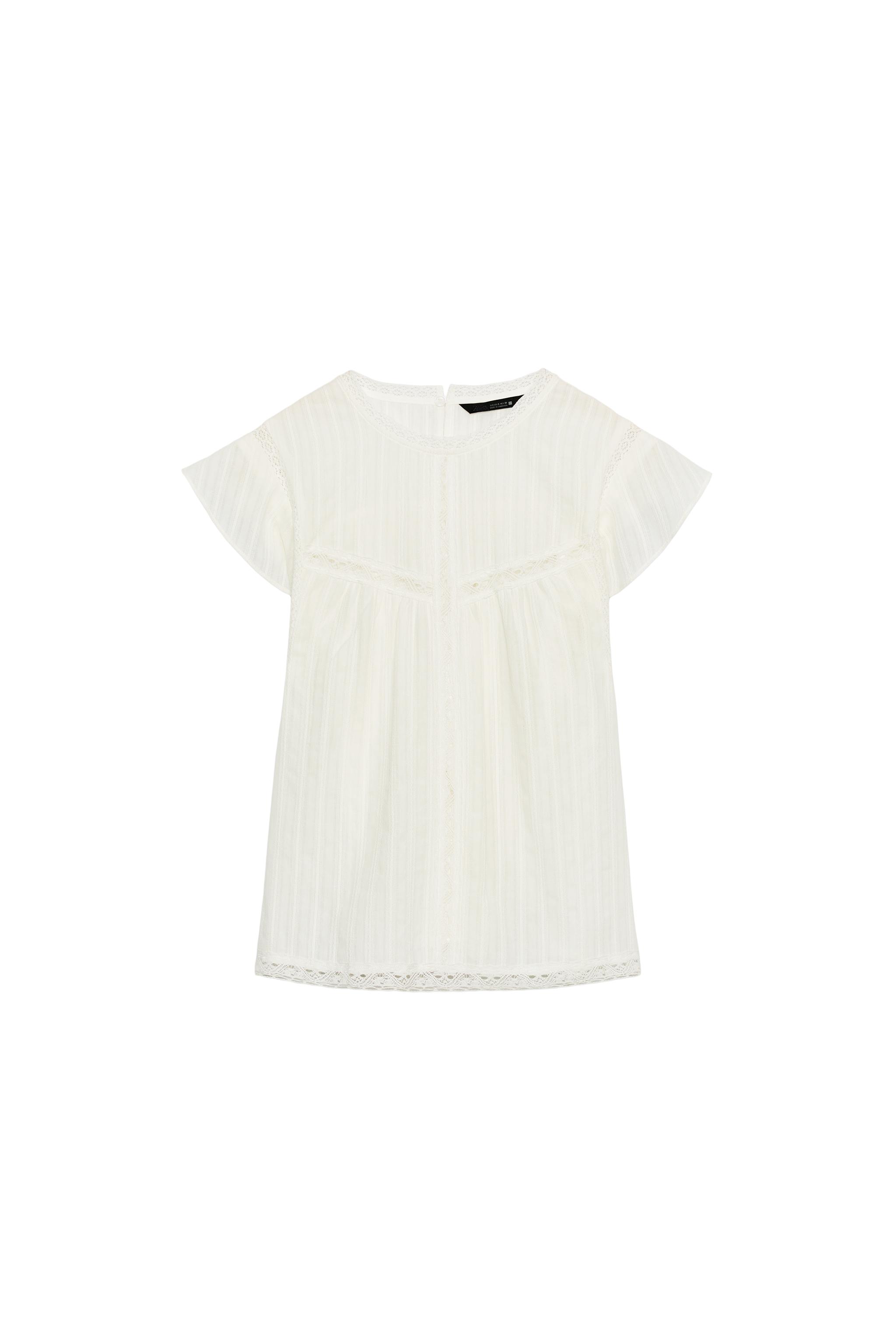 Romantic embroidered top