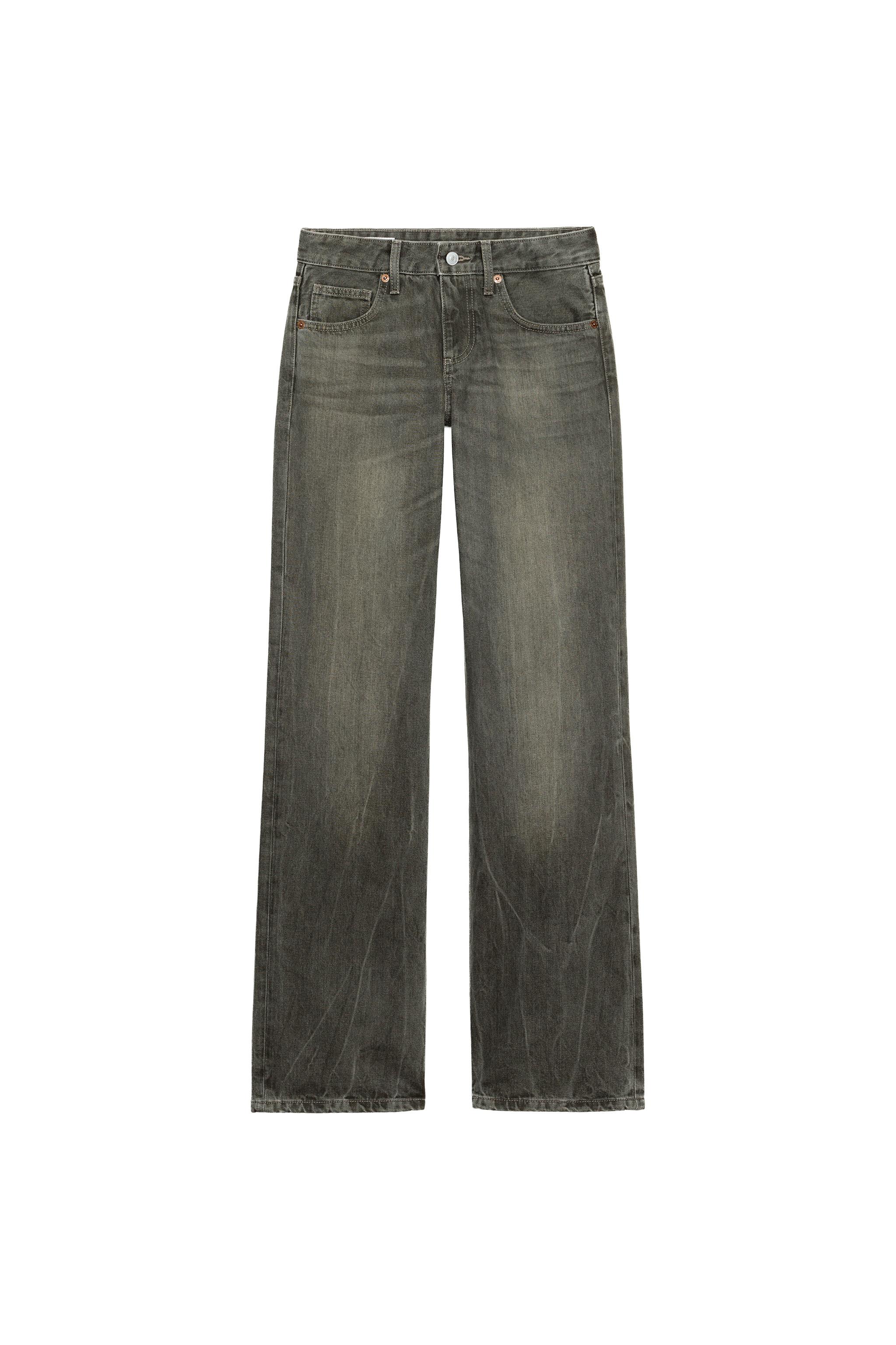 Wide leg jeans