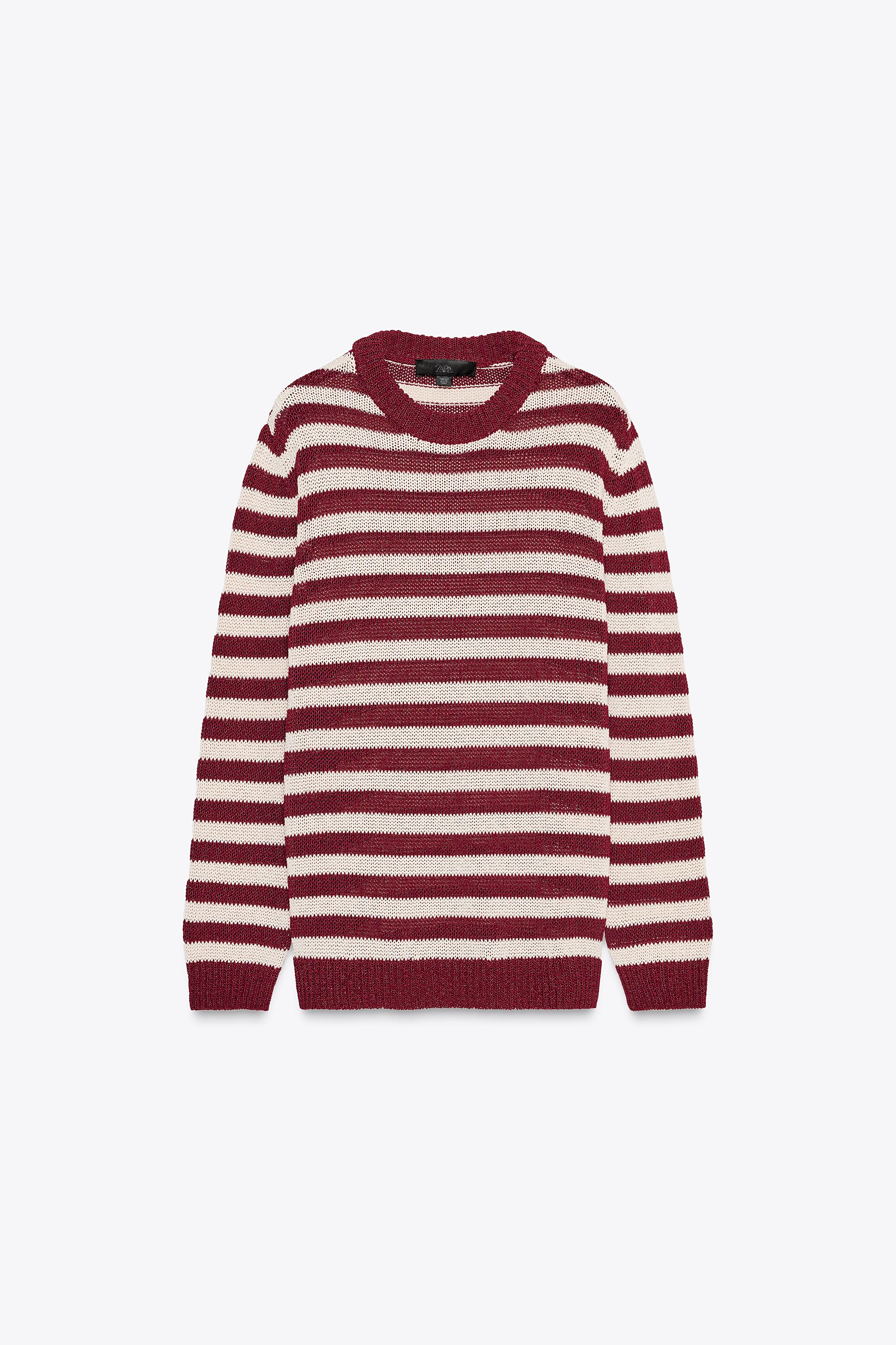 Rustic knitted sweater