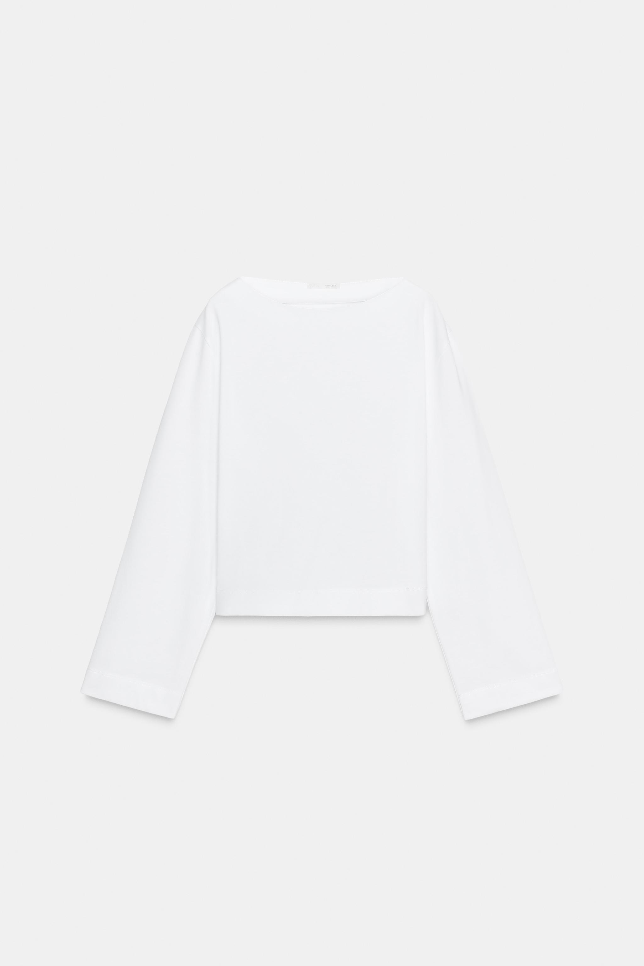 Boat neck t-shirt