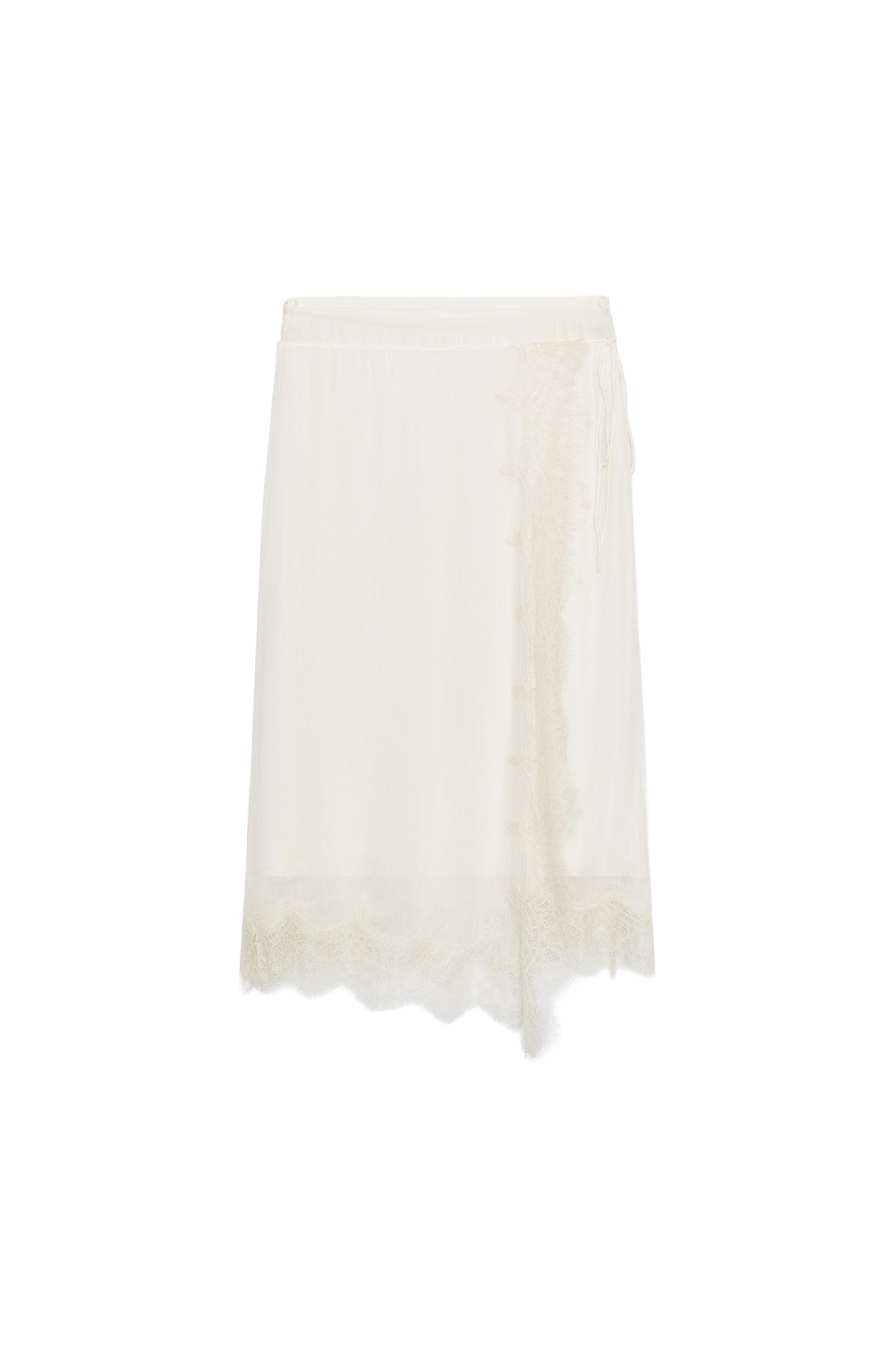 Lace pareo skirt