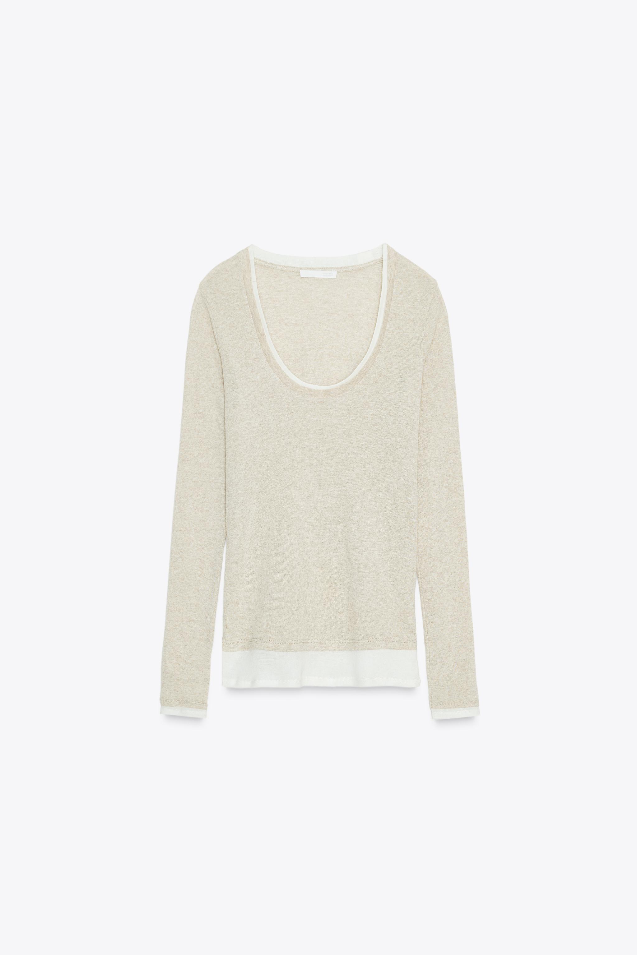 Double-effect t-shirt