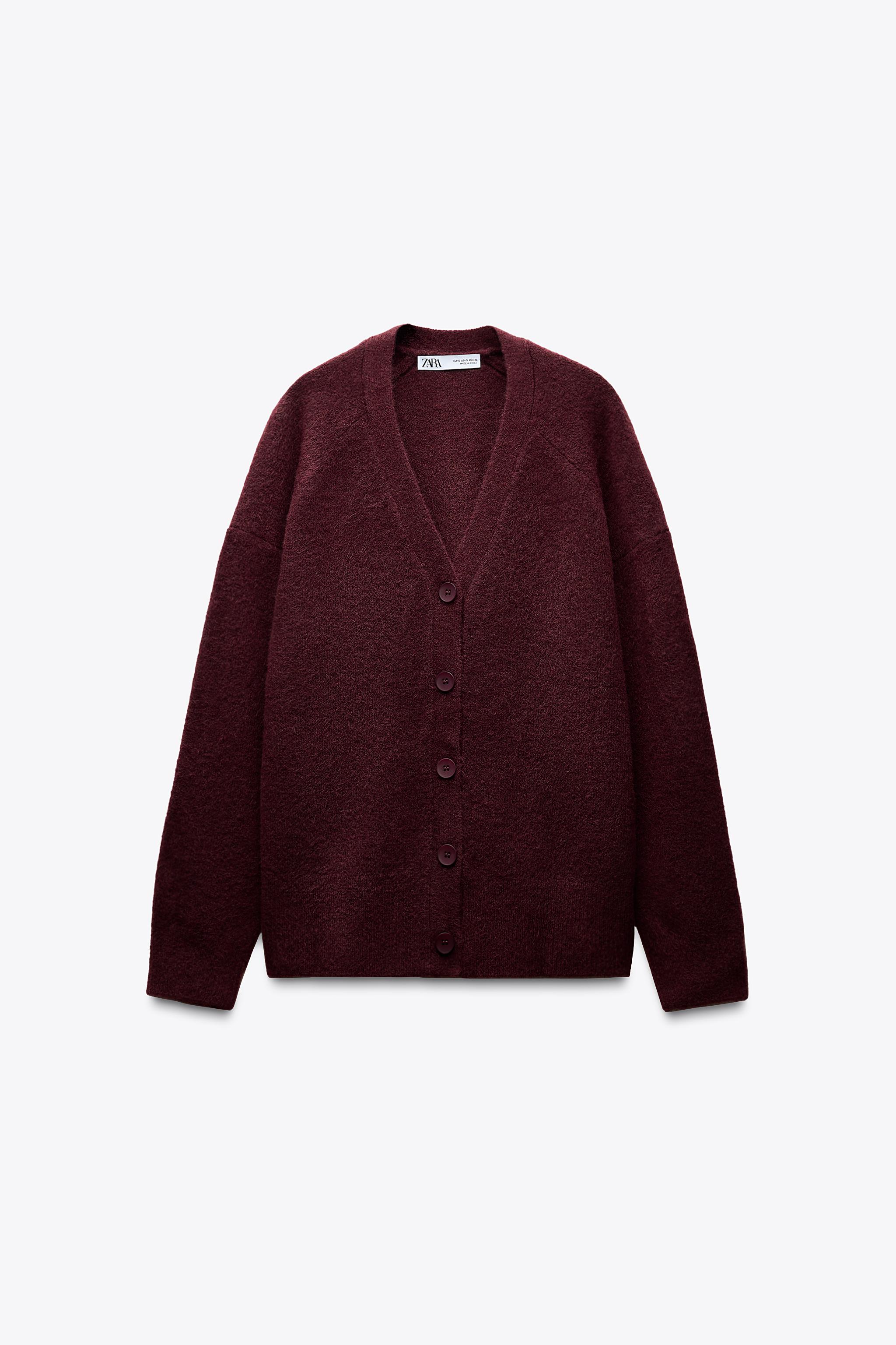 Soft knitted cardigan