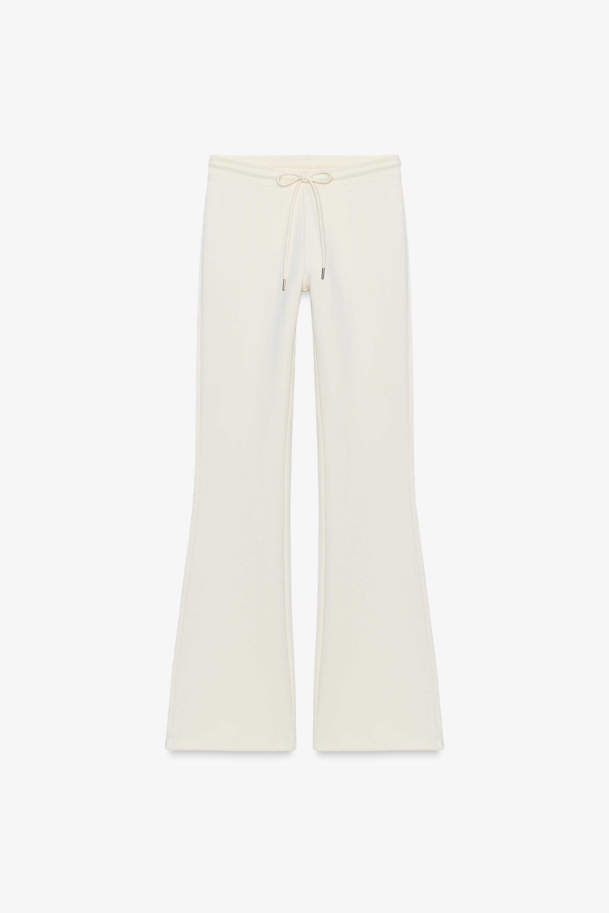 Interlock Flared Trousers