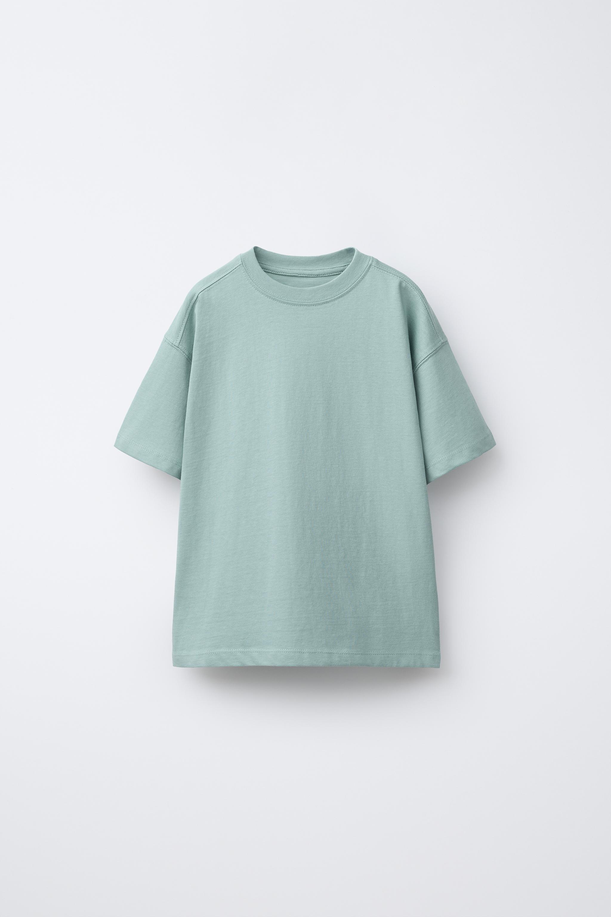 Plain midweight T-shirt