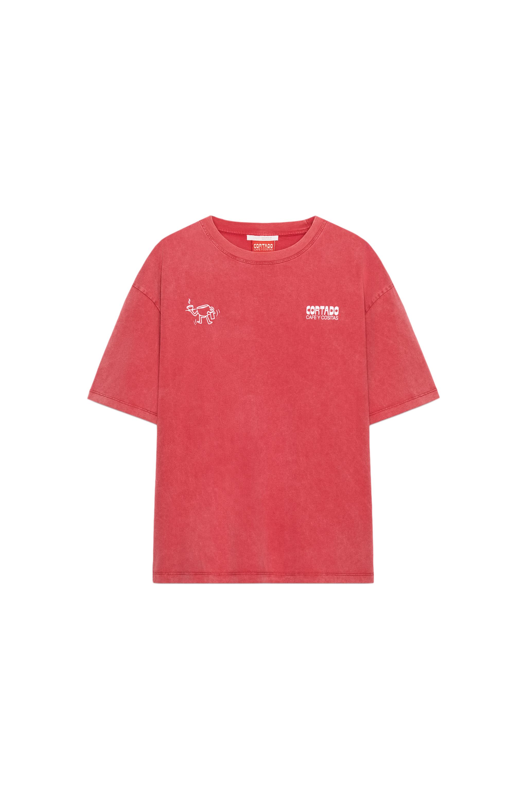 Washed cut-out T-Shirt