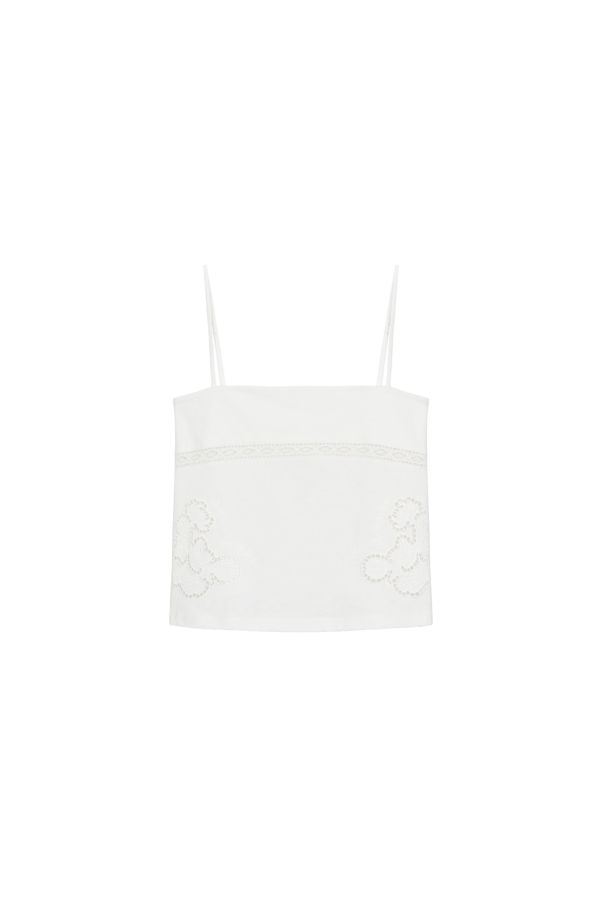 Embroidered top