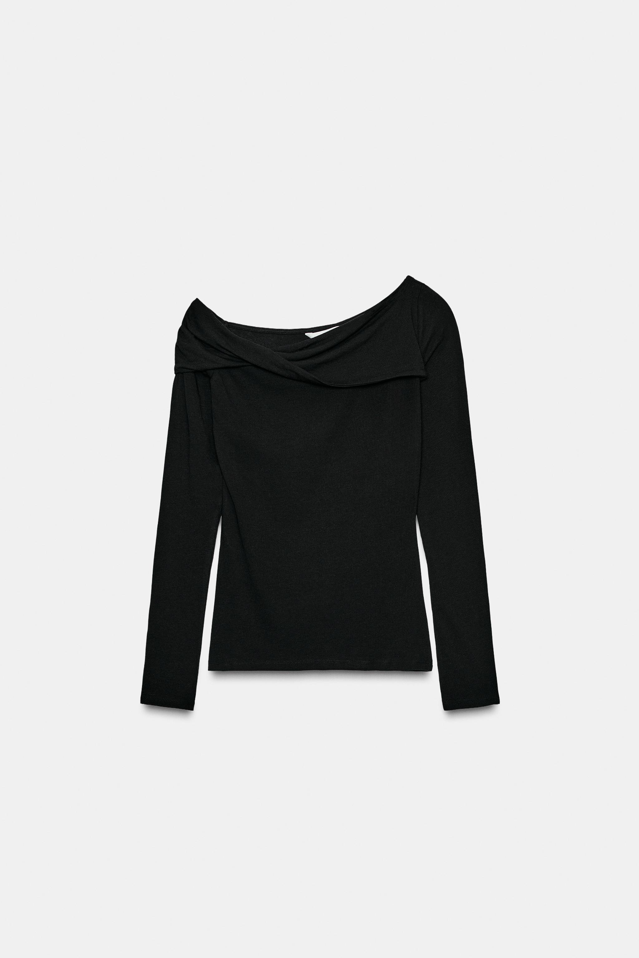 Asymmetric Cutout Top