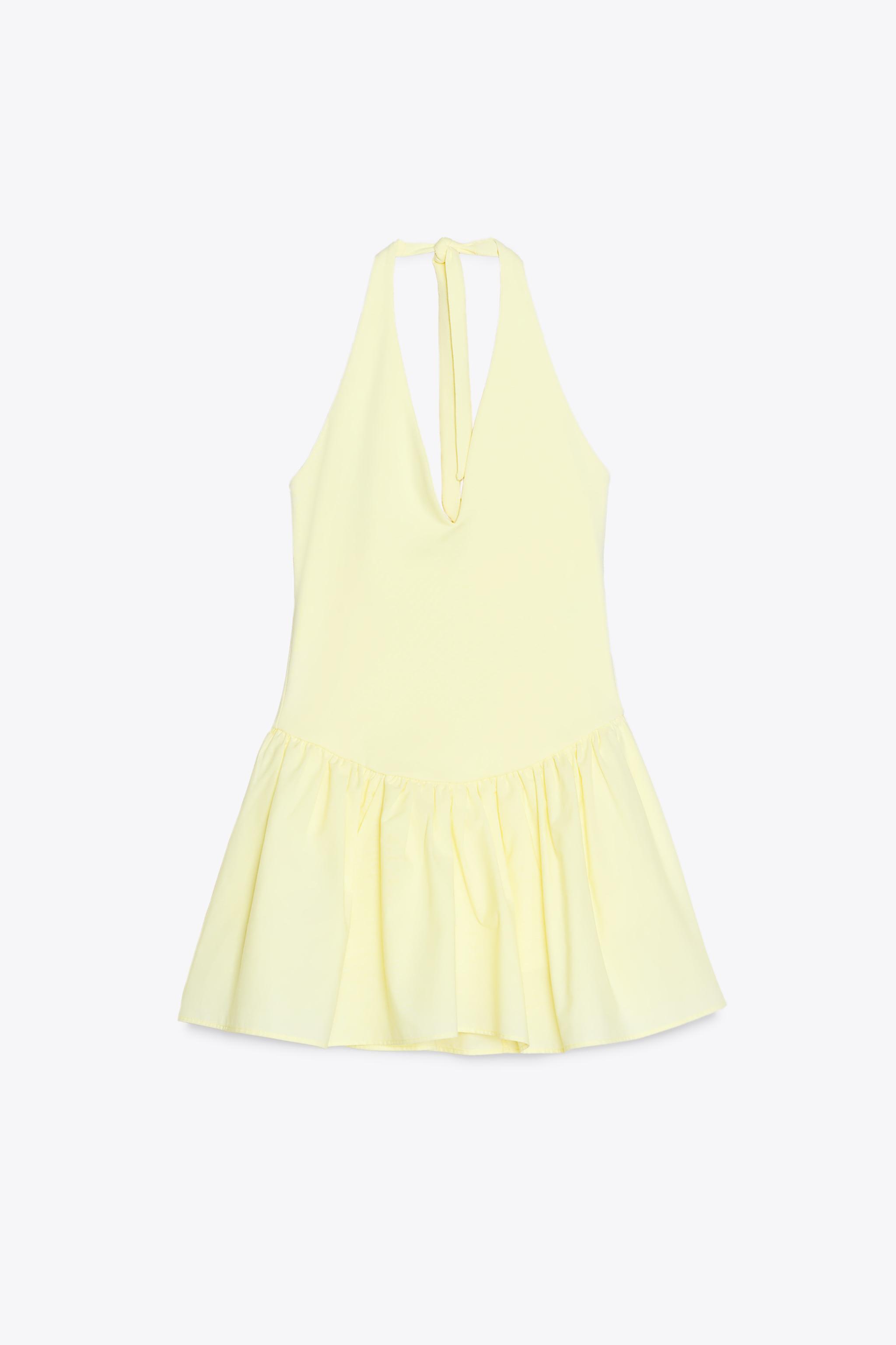 Halterneck dress