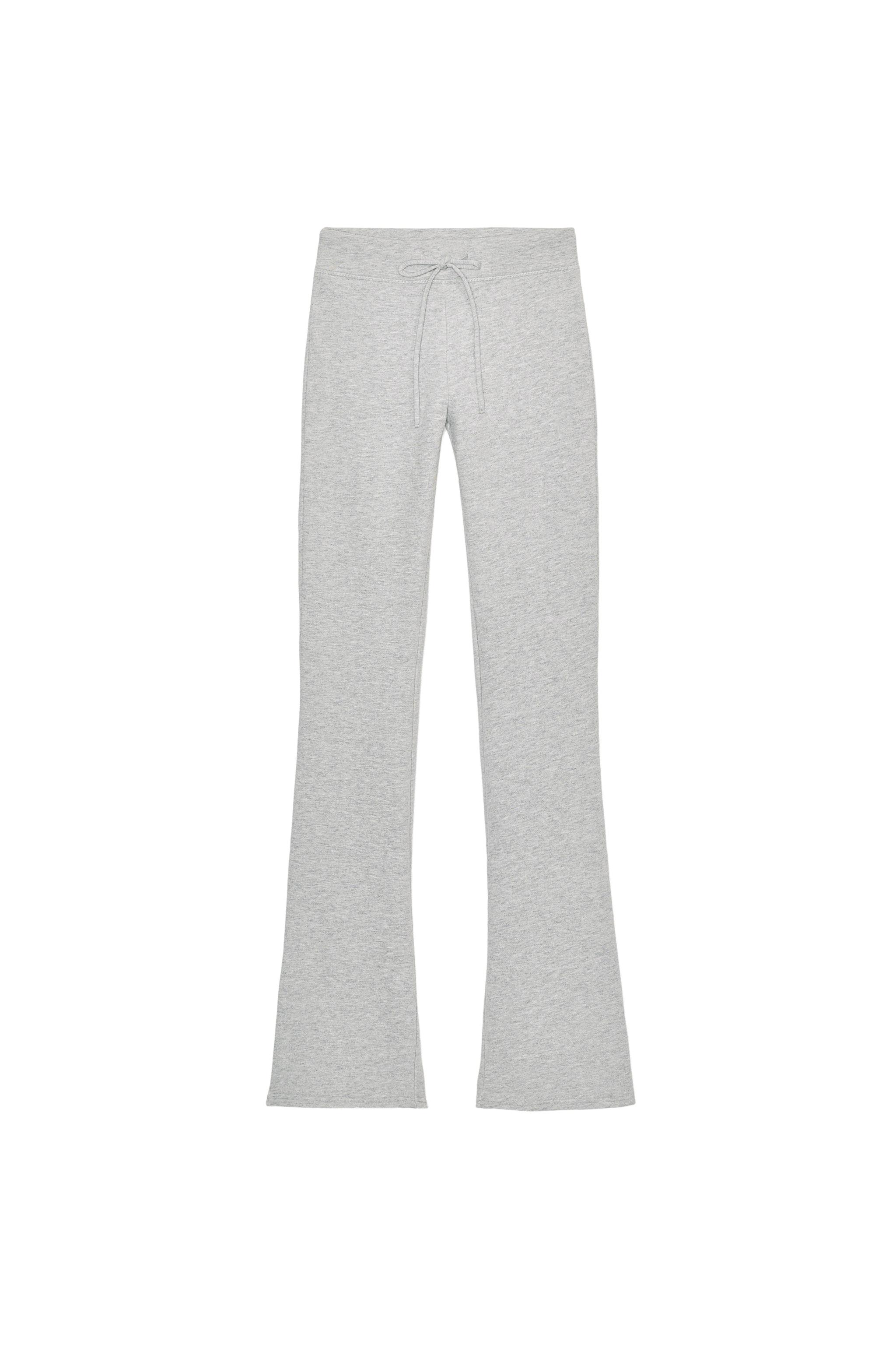 Flared Washed Trousers